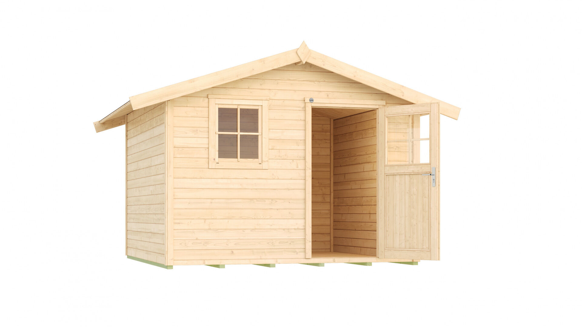 weka Gartenhaus 123 - 3,8x2,4m