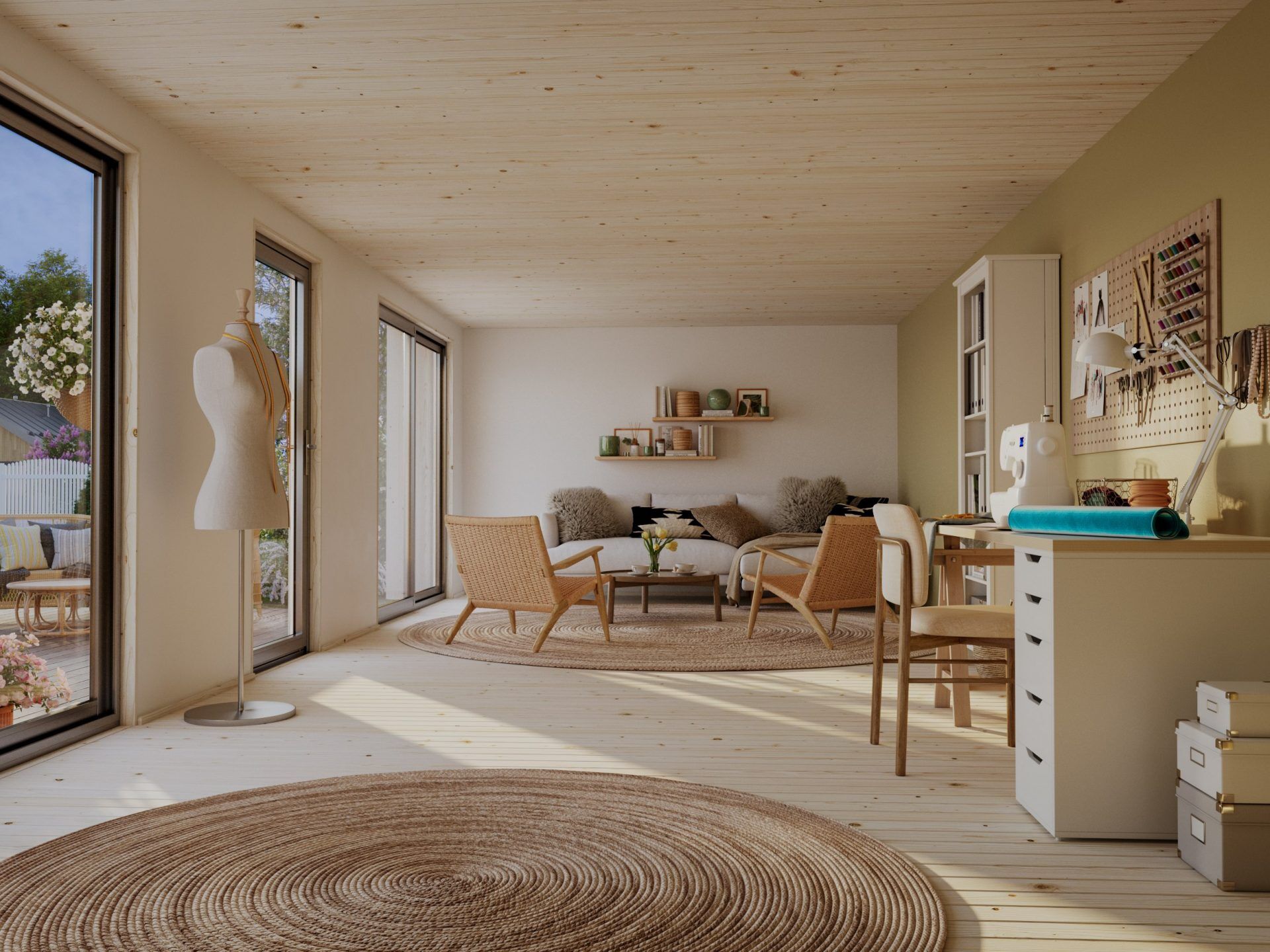 Palmako Tinyhaus Gartenhaus Rebekka 31,8 m²