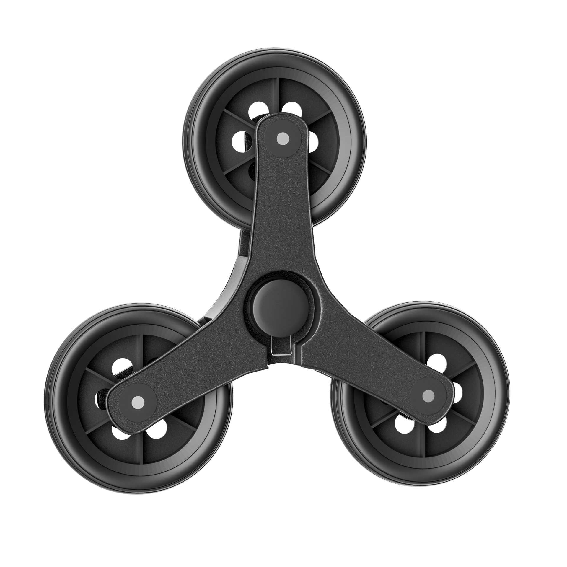 Einkaufstrolley Treppensteiger Grau