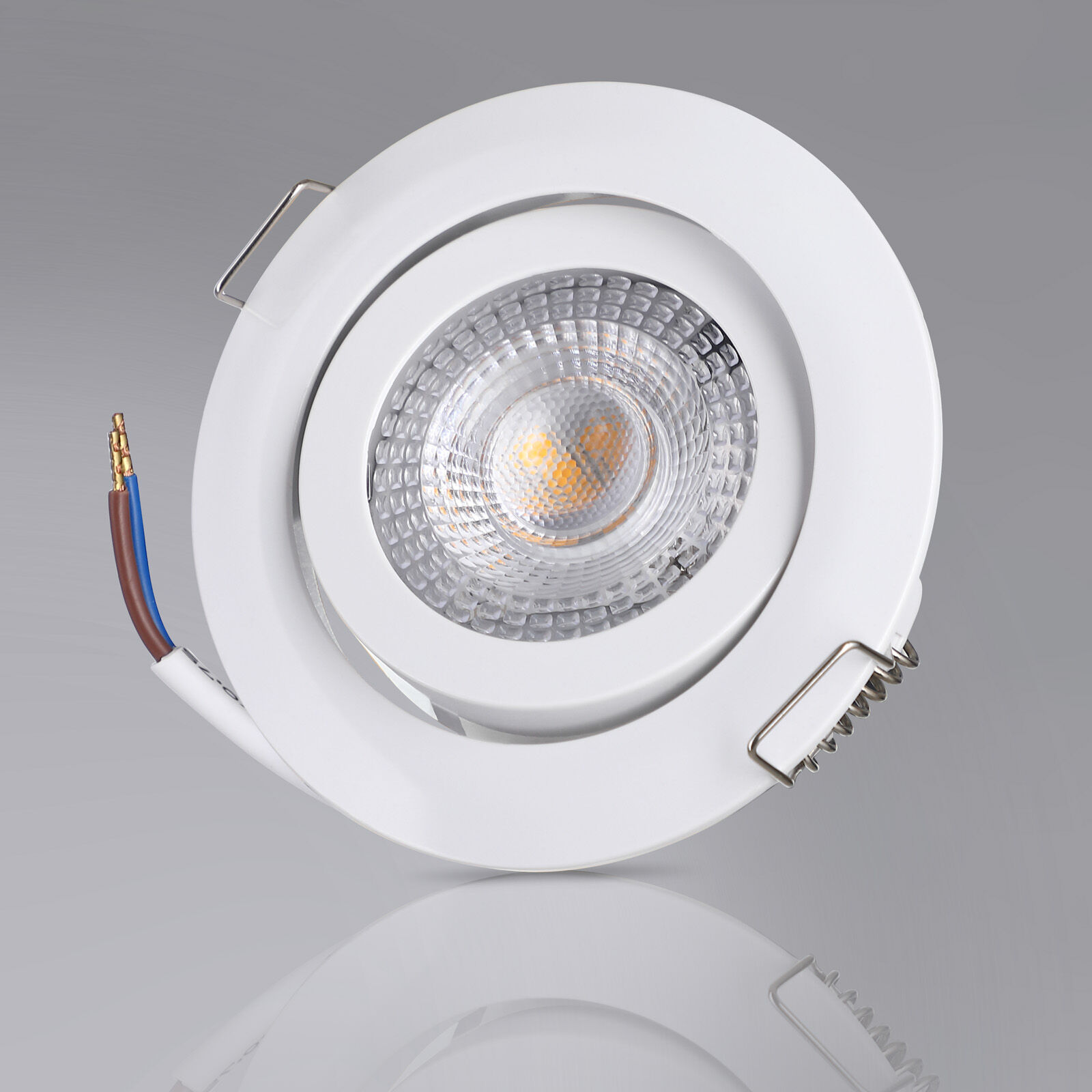 LED Einbauleuchte Krog 6er-Set Weiß