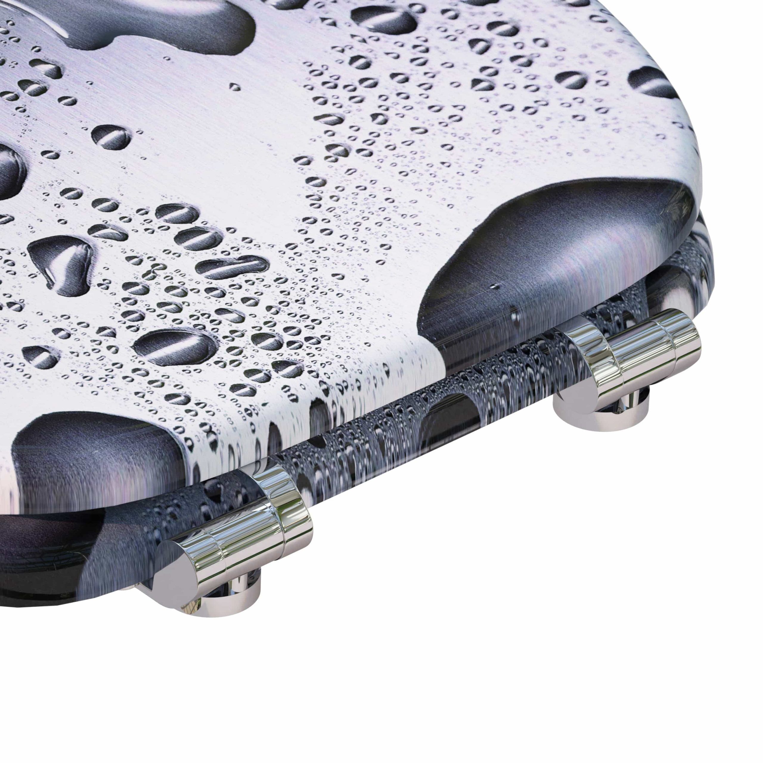 Toilettensitz Waterdrops mit Absenkautomatik