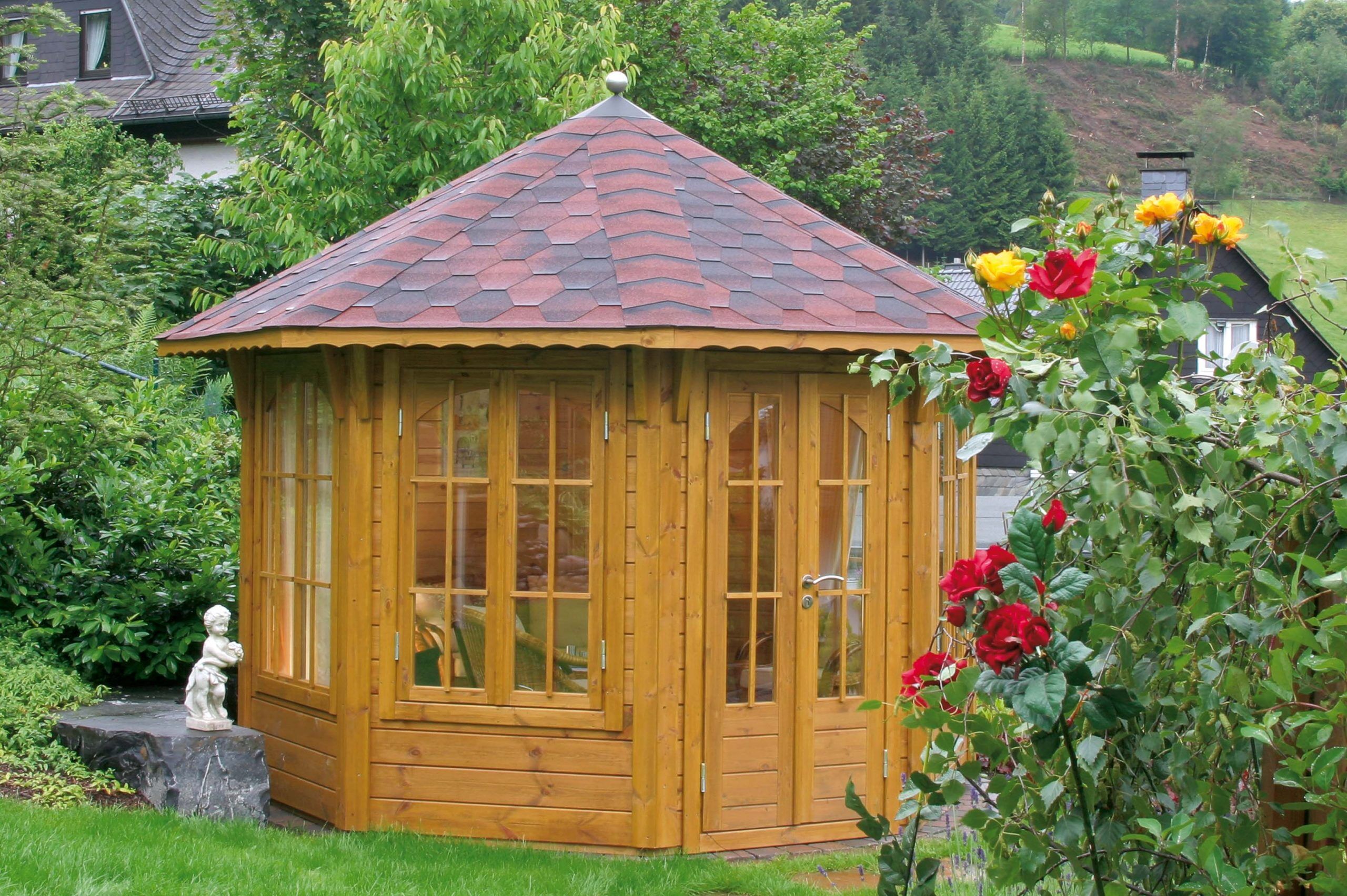 Pavillon Capri 10m2, schwarz