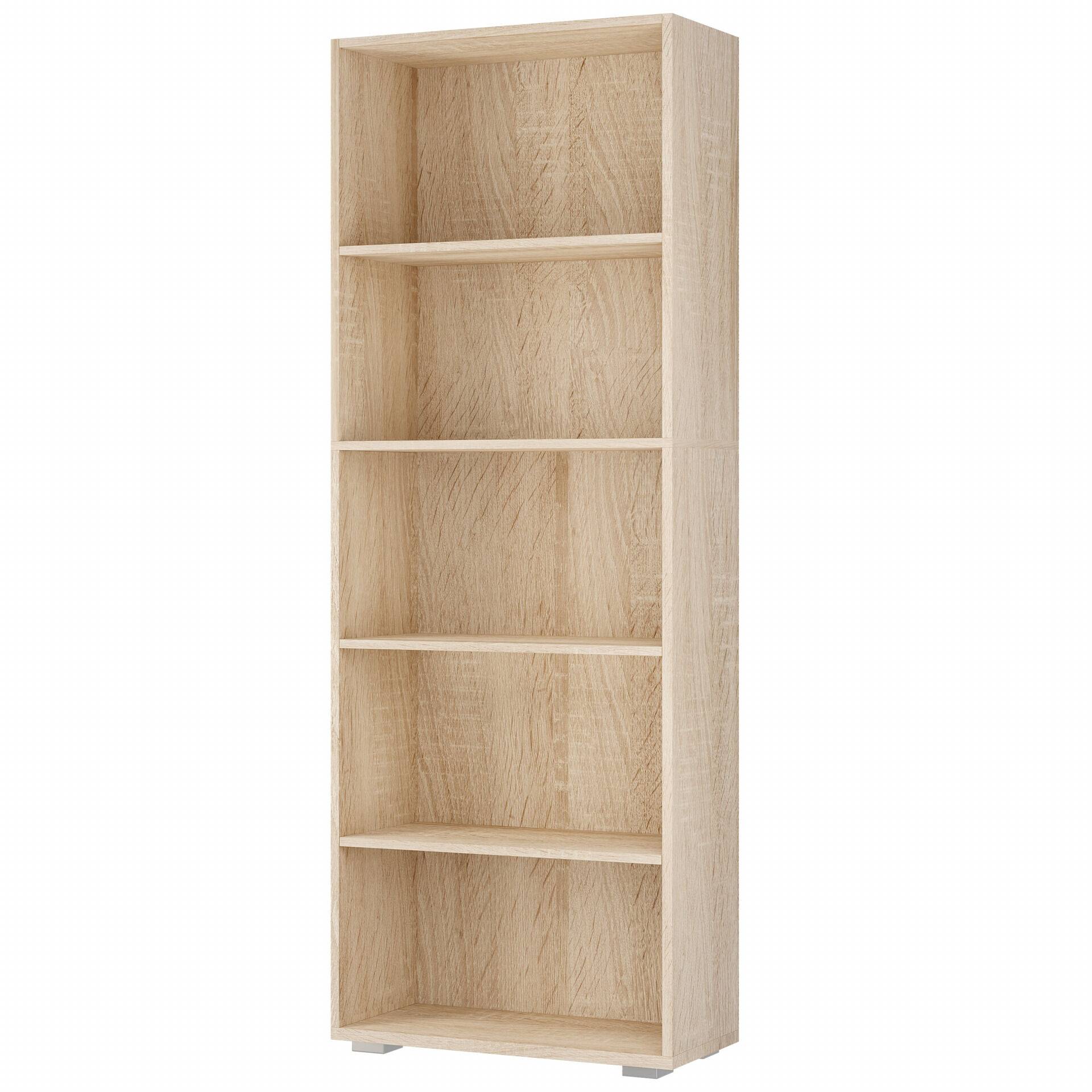 Bücherregal Vela Eiche 5 Fächer
