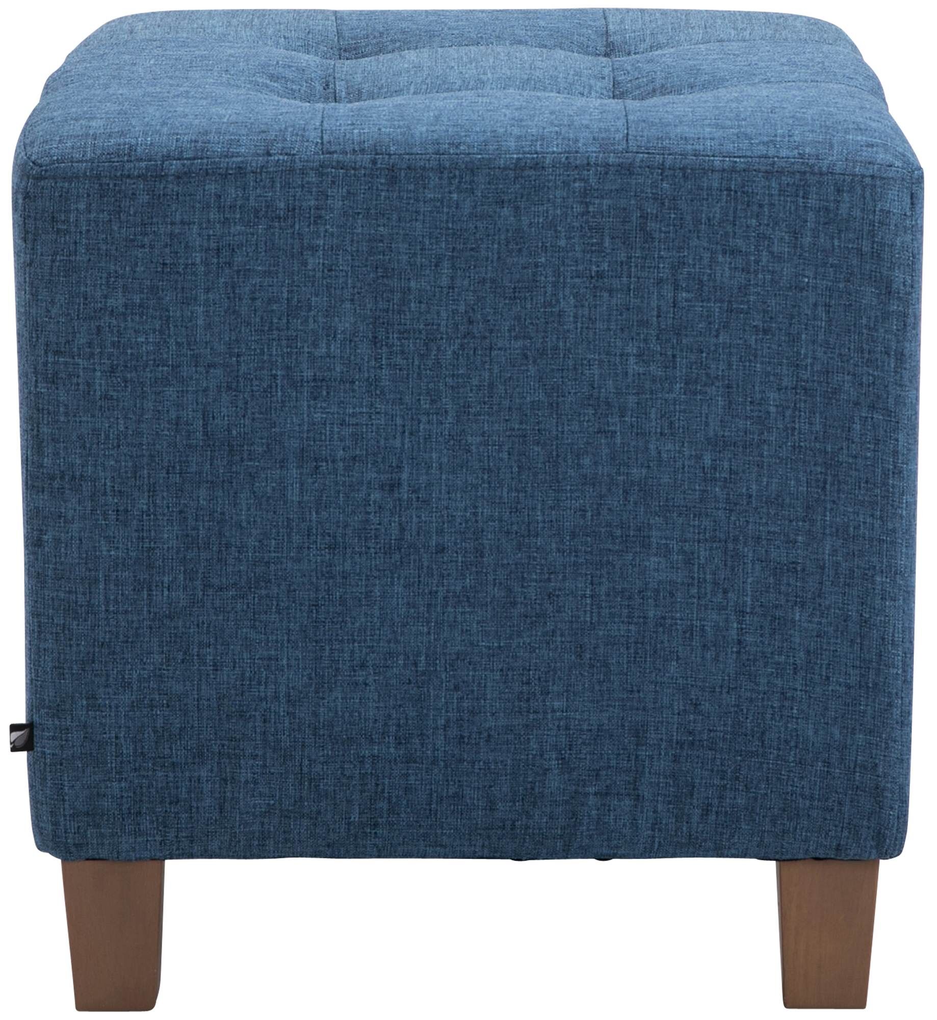 Sitzhocker Pharao, antik-hell, blau