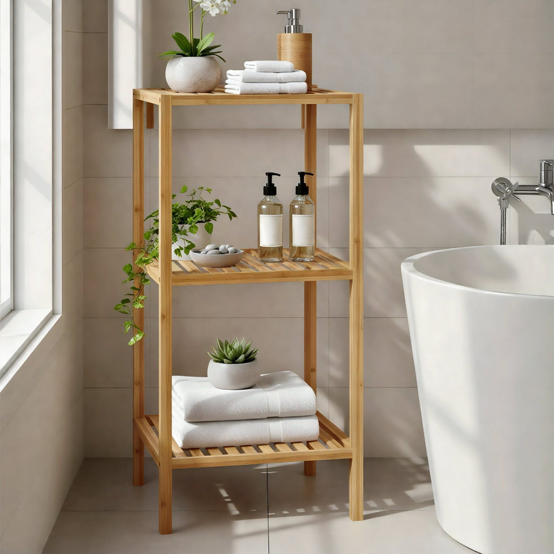 Badregal Zinnien S, natura