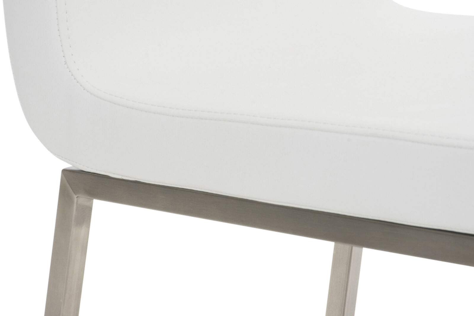 2er Set Esszimmerstühle Colmar, weiß