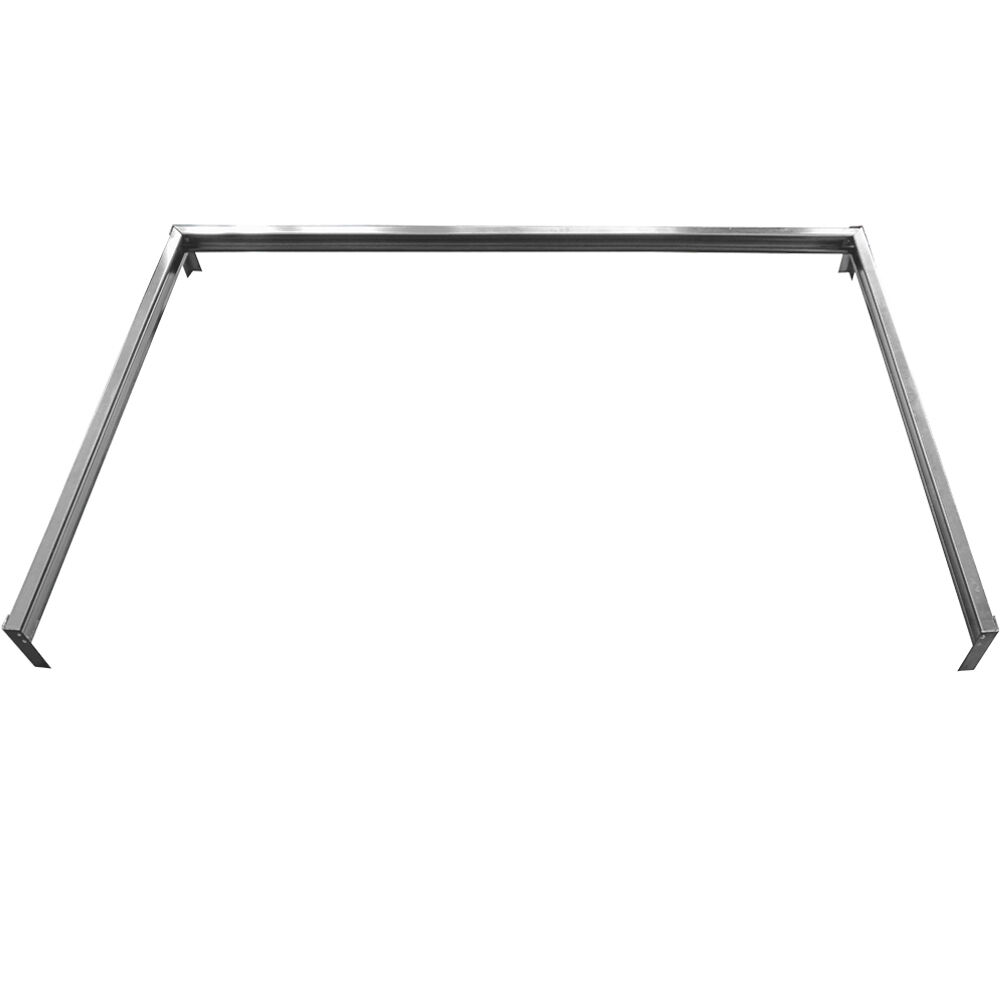 Stahlfundament verzinkt 190x122x12cm - für Anlehngewächshaus