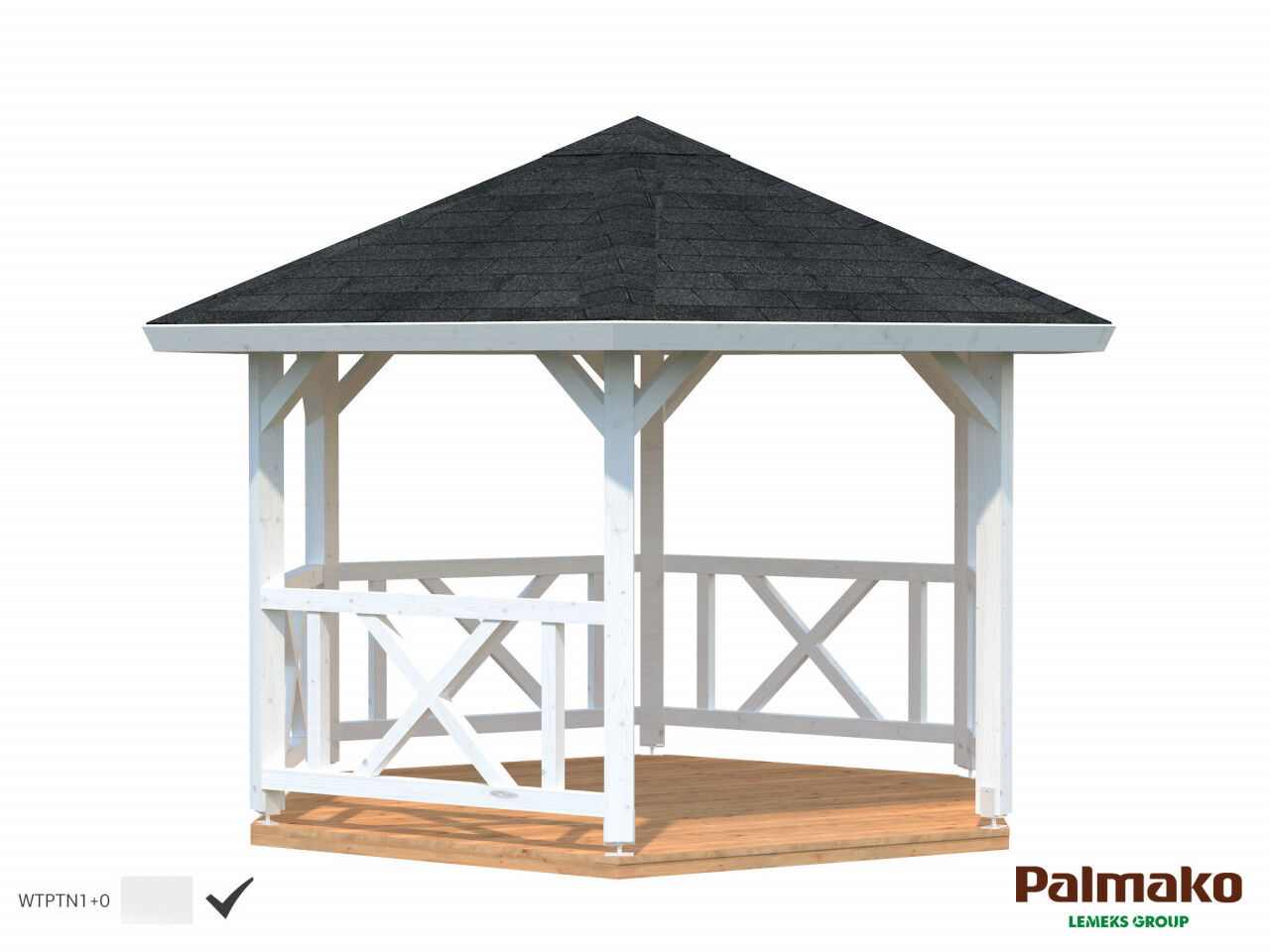 Palmako Pavillon Betty 9,9 m²
