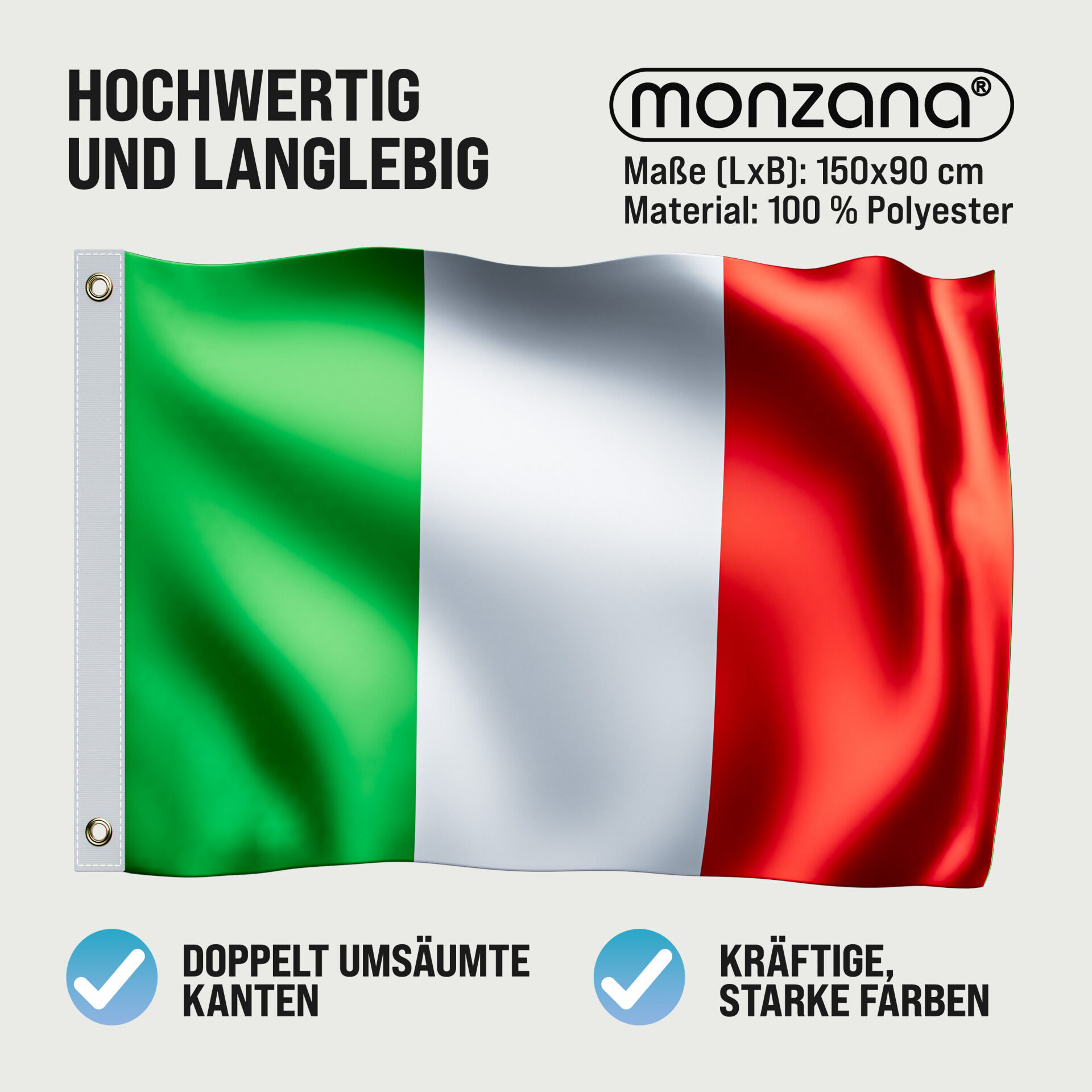 Flagge Italien 150x90cm