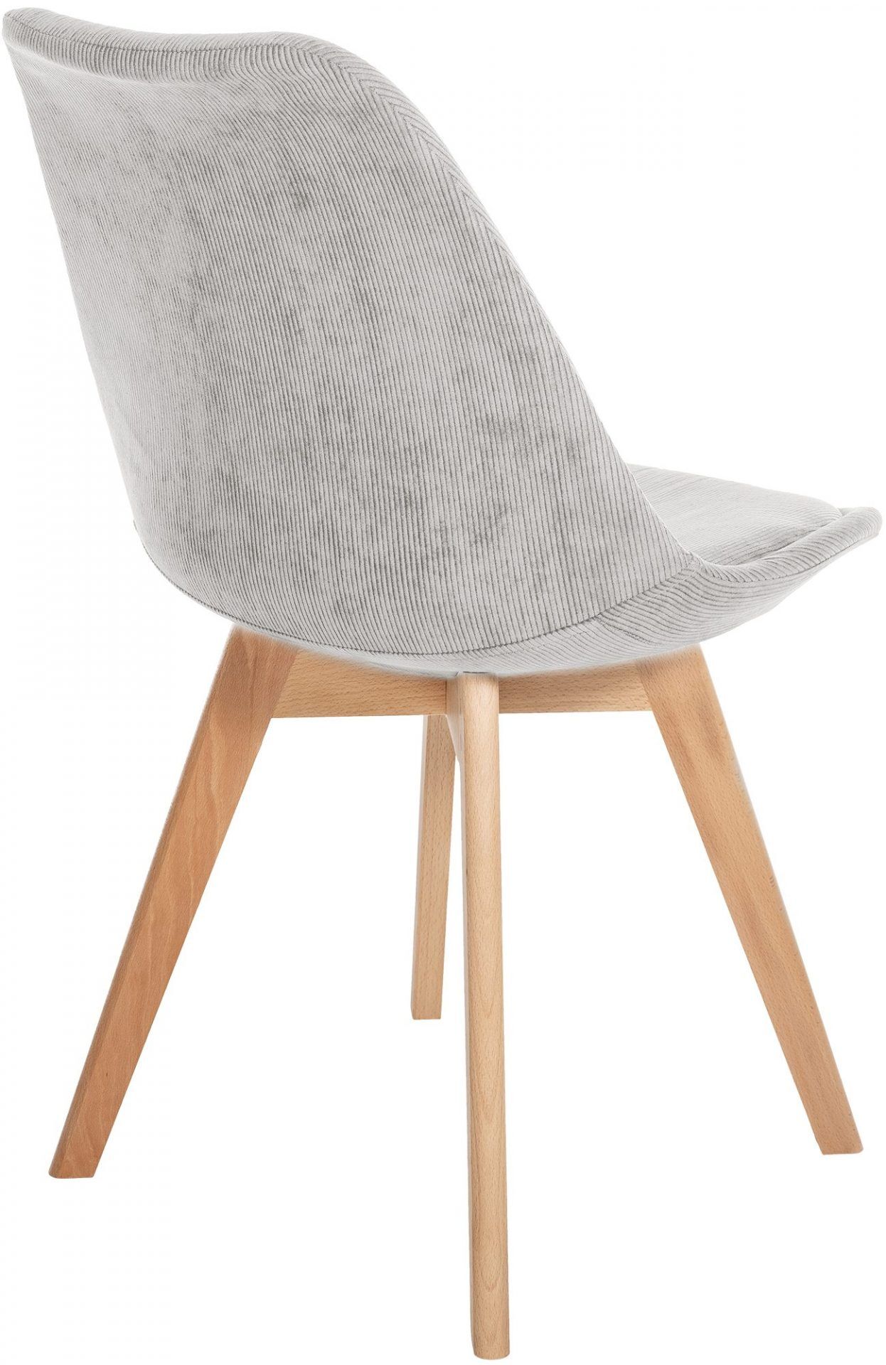 4er Set Stuhl Linares Cord, beige