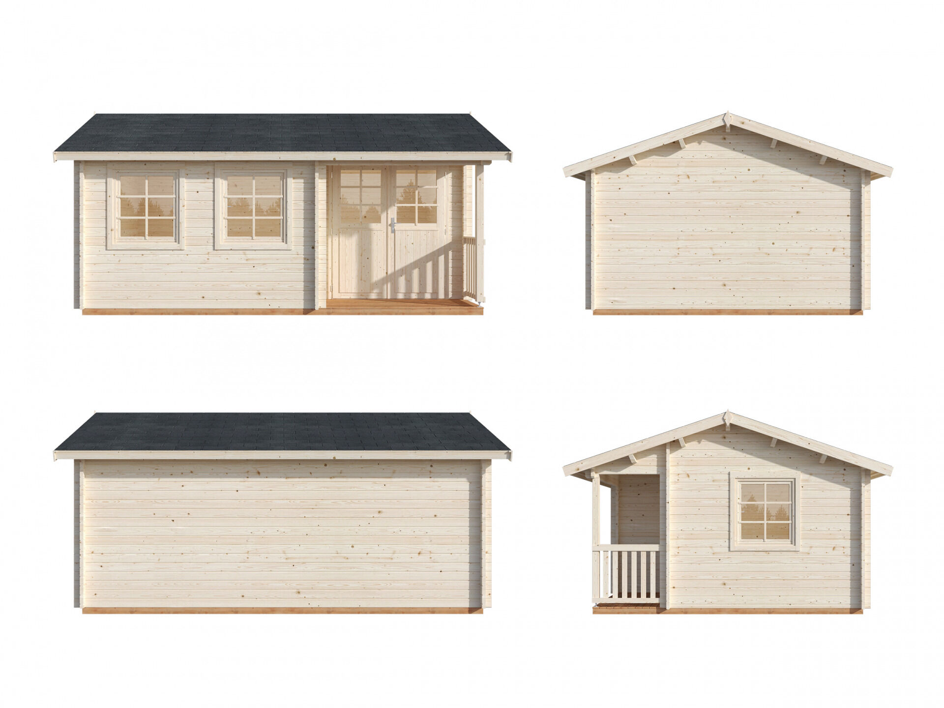 Palmako Gartenhaus Susanna 16,4 m²