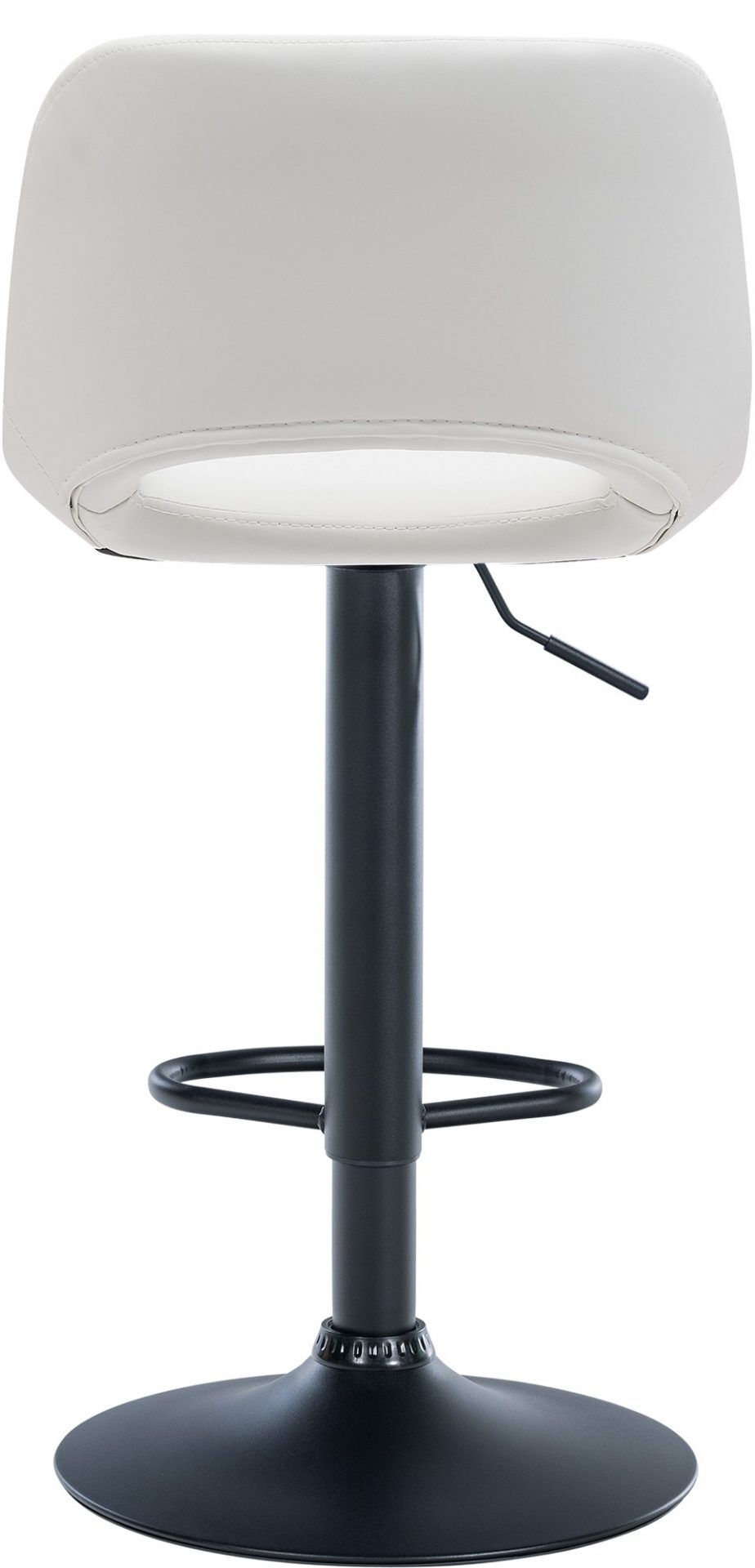 Barhocker Camden Kunstleder schwarz, weiß