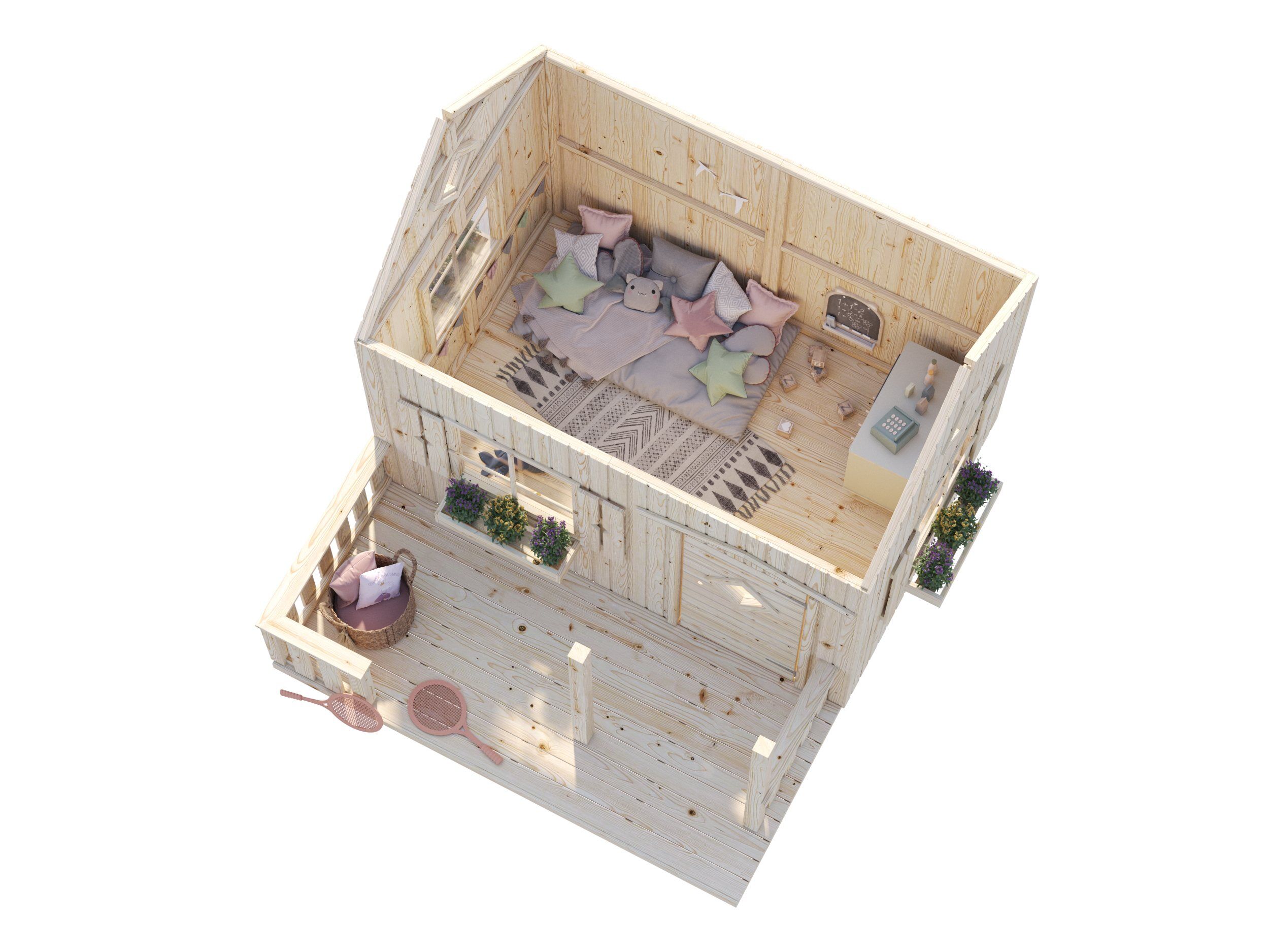 Palmako Kinderspielhaus Otto 3,6 m²