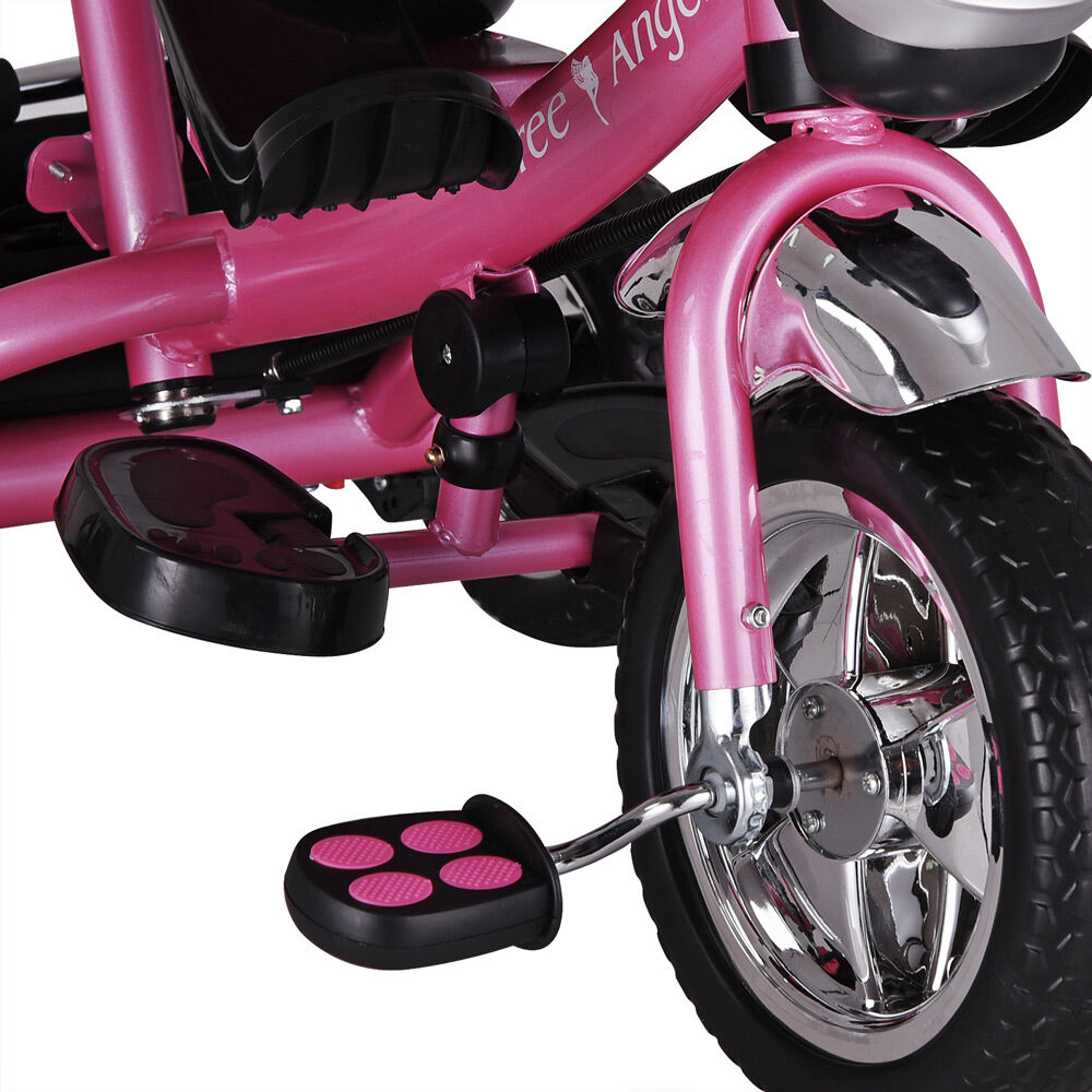 Multifunktionales Kinderdreirad Pink