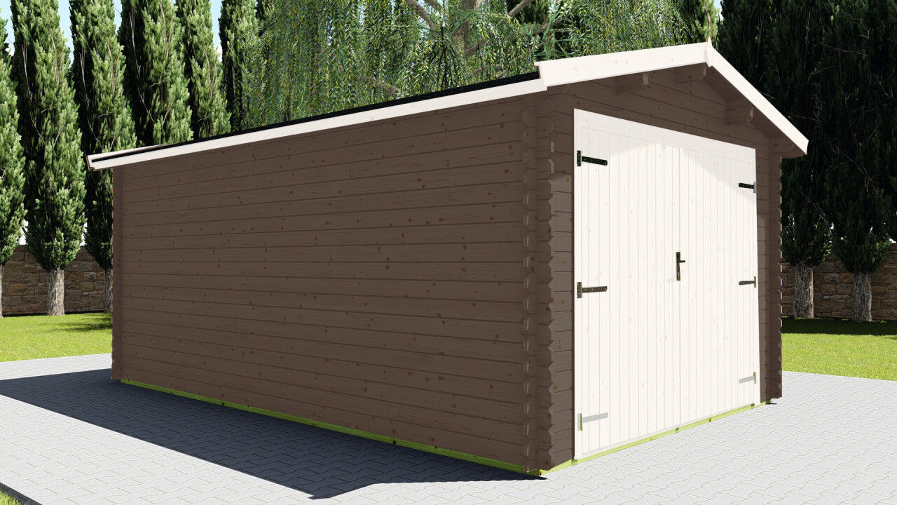 Holzgarage Schweden 32