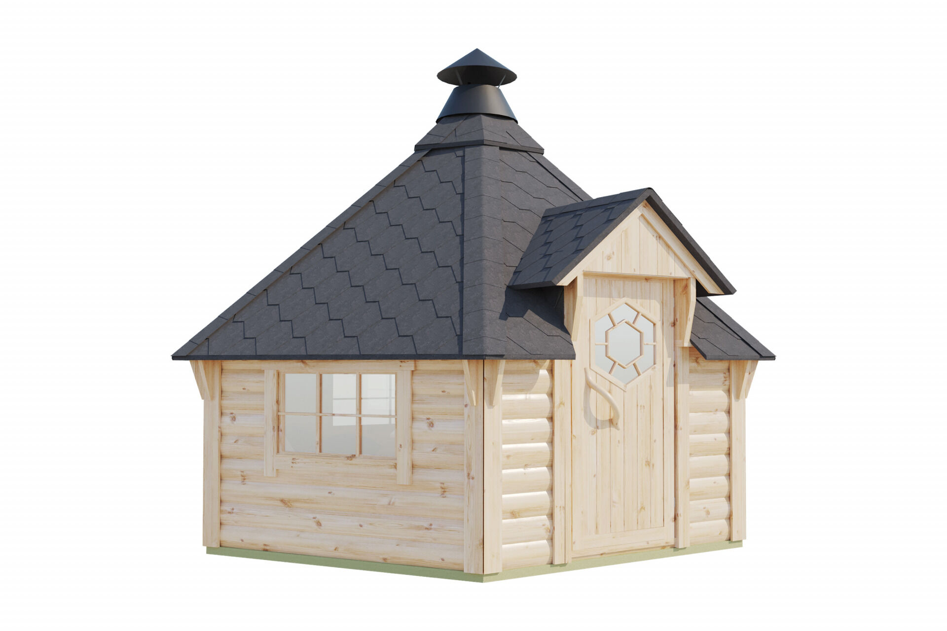 Grillhaus Grillkota Exzellent 9 qm mit Grillanlage für max. 15 Personen