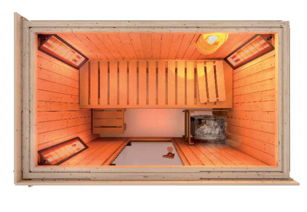 Infrarot "Vitamy-Strahler" inkl. Steuergerät SET 2 2x350W 2x750W