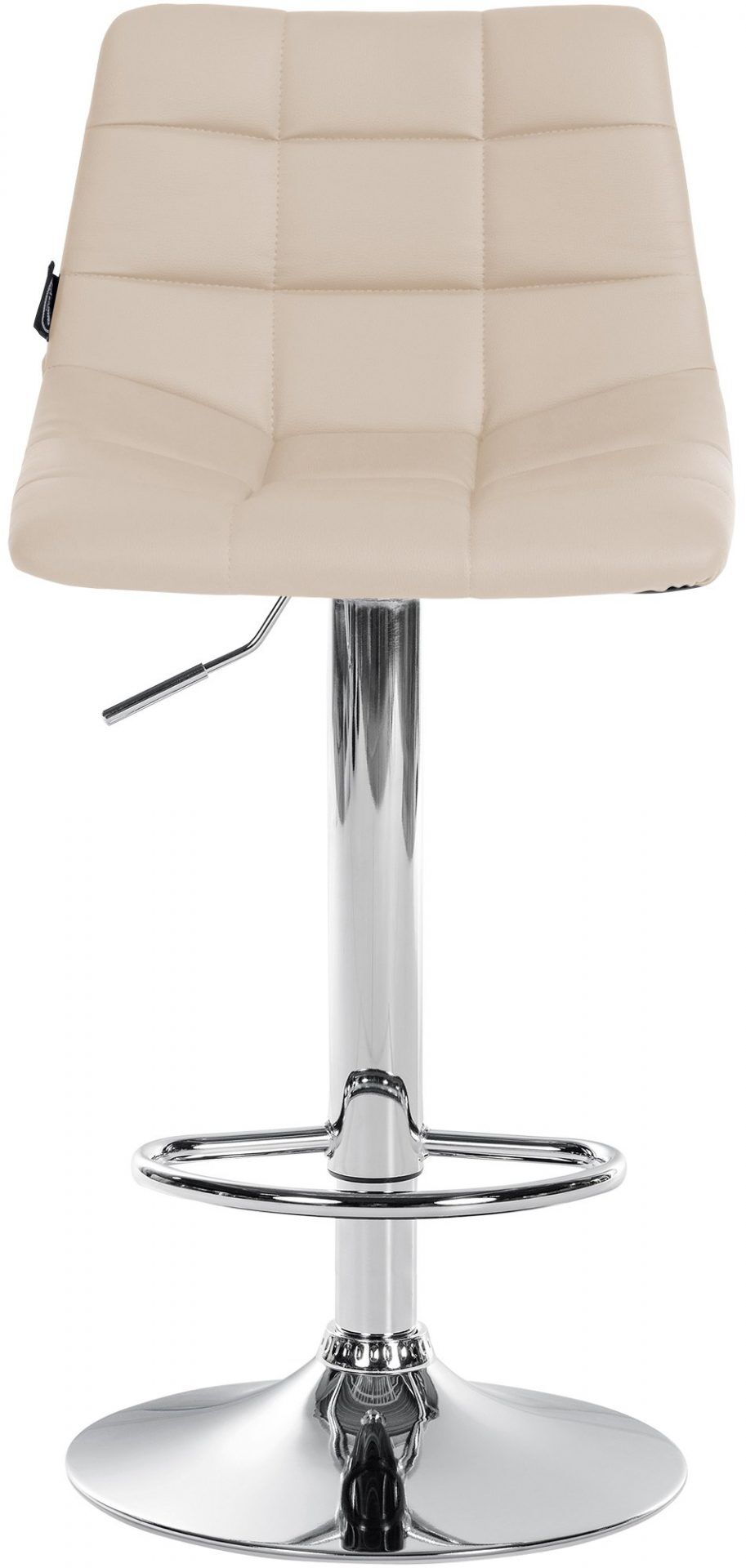 Barhocker Jerry Kunstleder chrom, creme