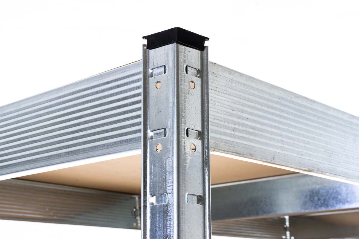 Steckregal 160x60x180, silber