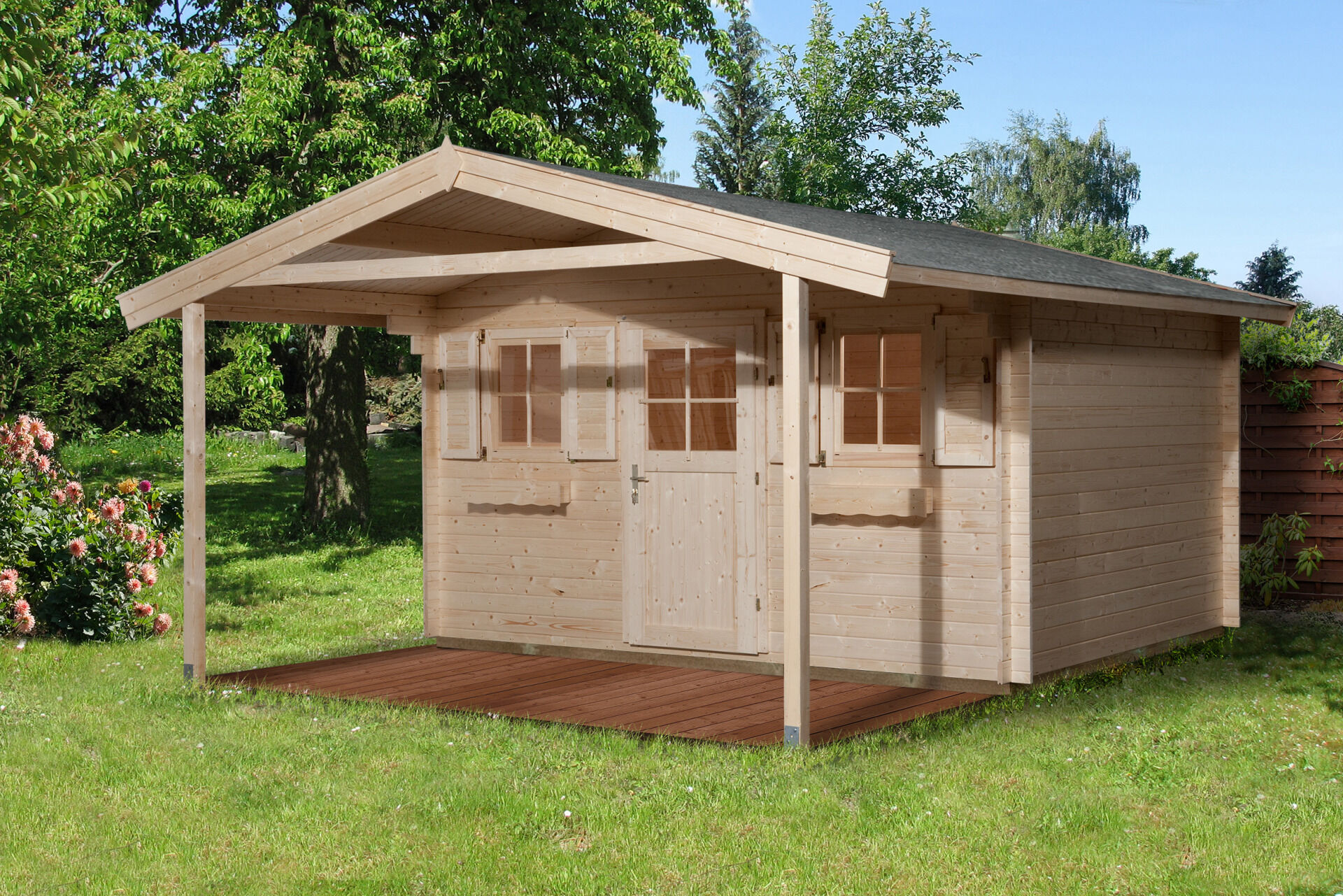 weka Gartenhaus 135 A 4,6x5,9m