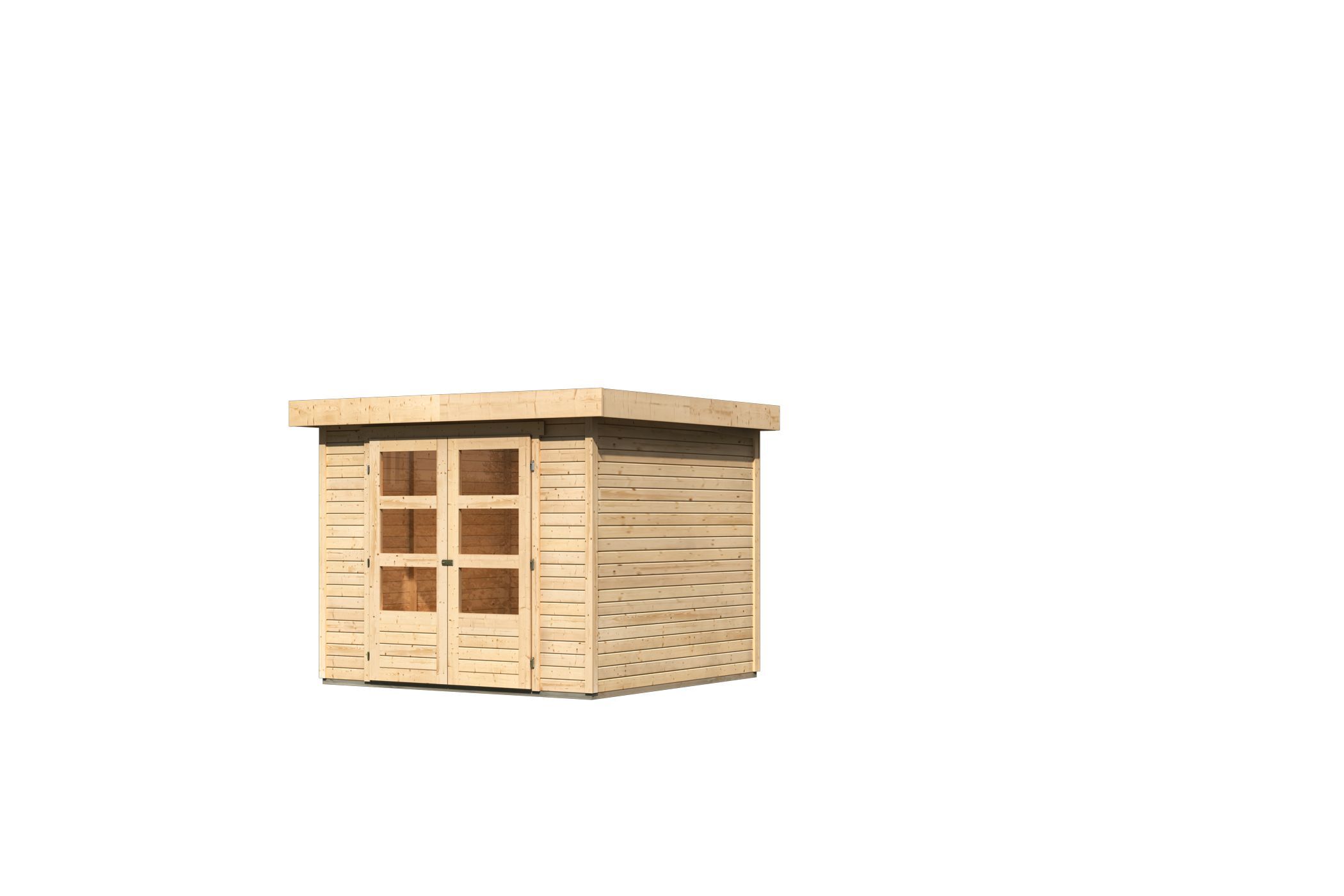 Karibu Gartenhaus Askola 3,5, naturbelassen