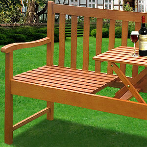 Gartenbank Picknick mit Tisch Eukalyptus FSC®-zertifiziert