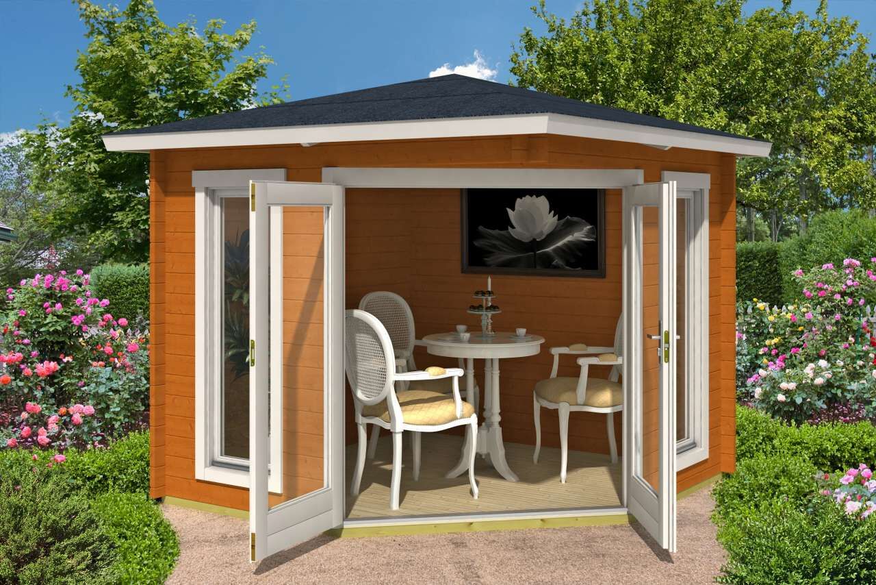 Lasita Maja 5 Eck Gartenhaus Oban 40