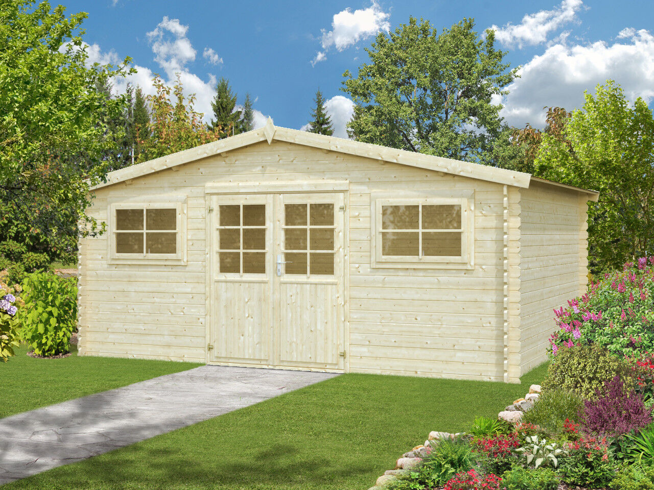 Gartenhaus Aktion 25