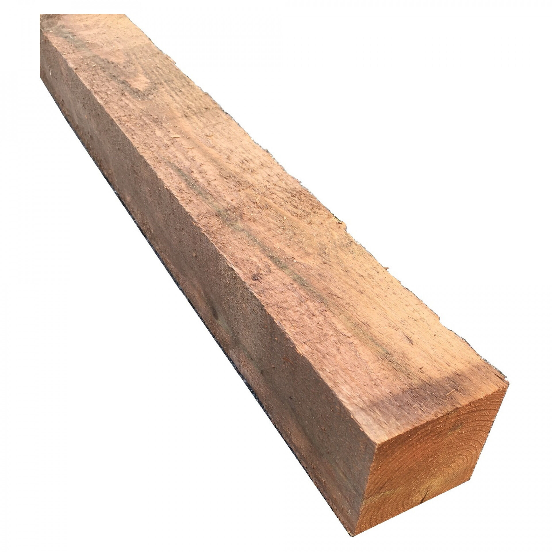 Pfosten kdi-braun sägerau, 9 x 9 x 210 cm, für SEELAND-Serie