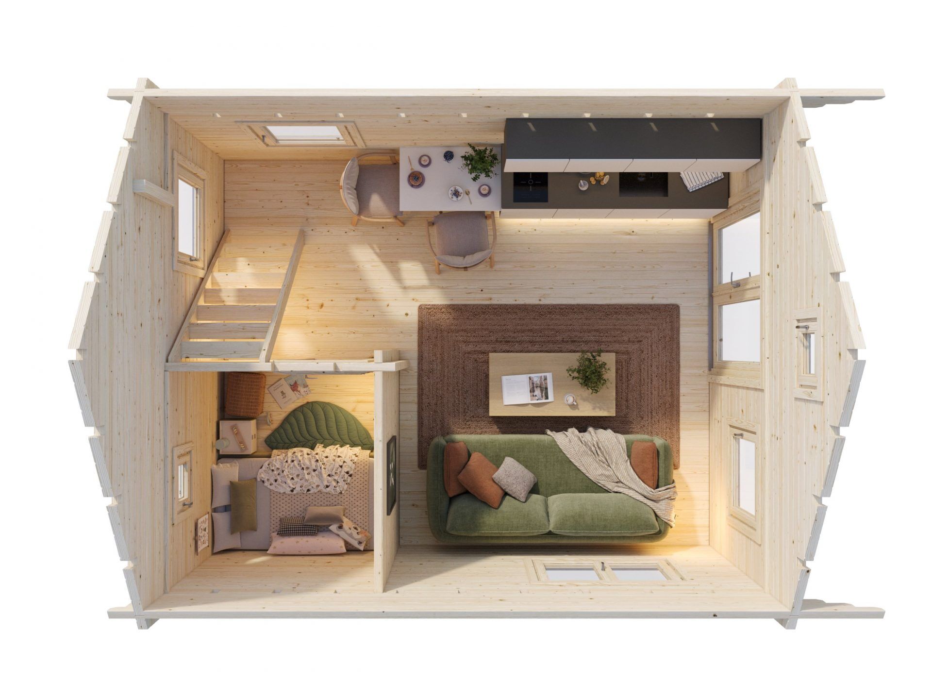 Palmako Gartenhaus Kendra 18,4 m²