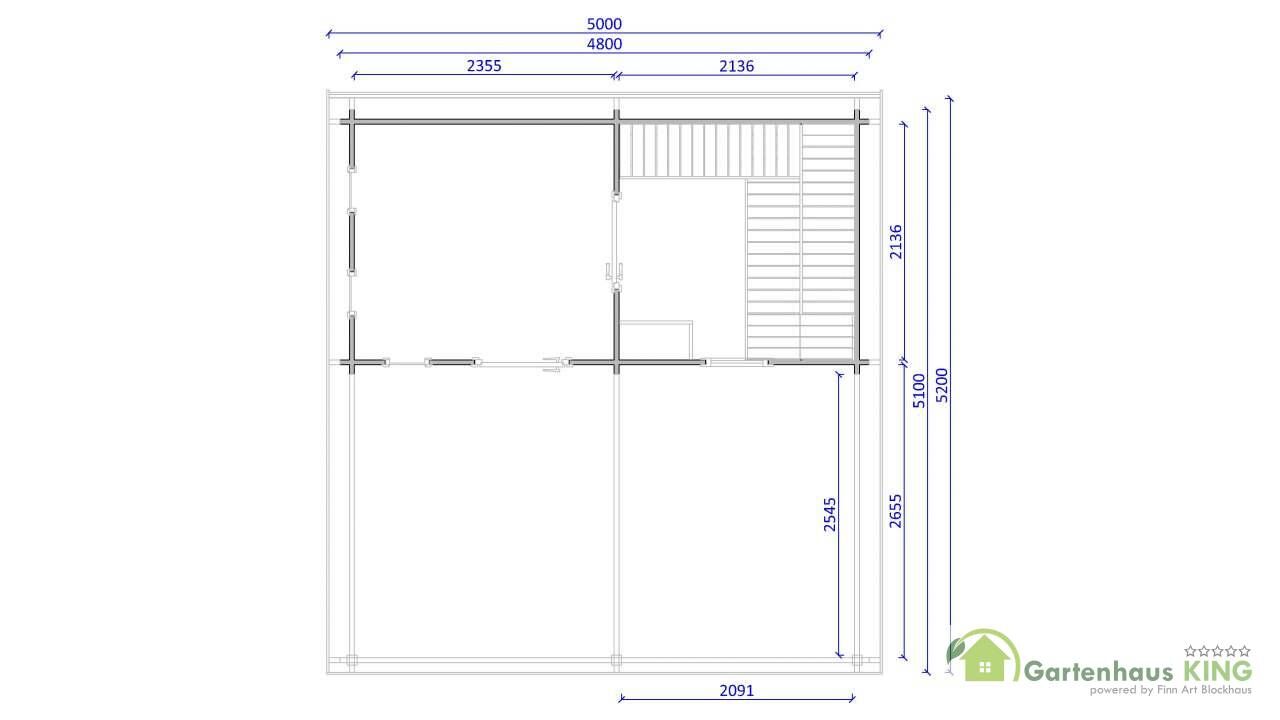 Sunahaus Trontheim 3 Plus - 45009 - Grundriss