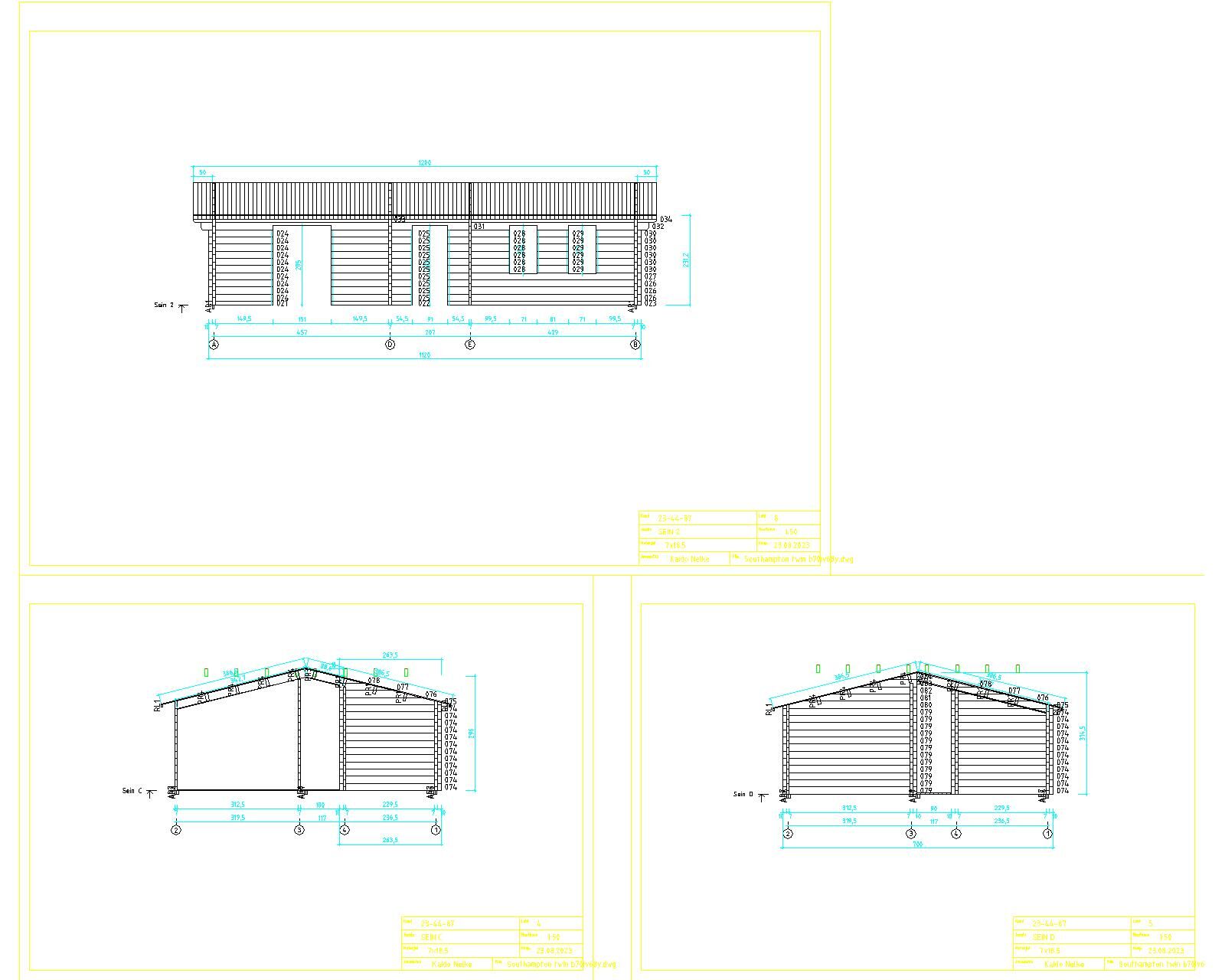 Holzhaus Bungalow Türi 75
