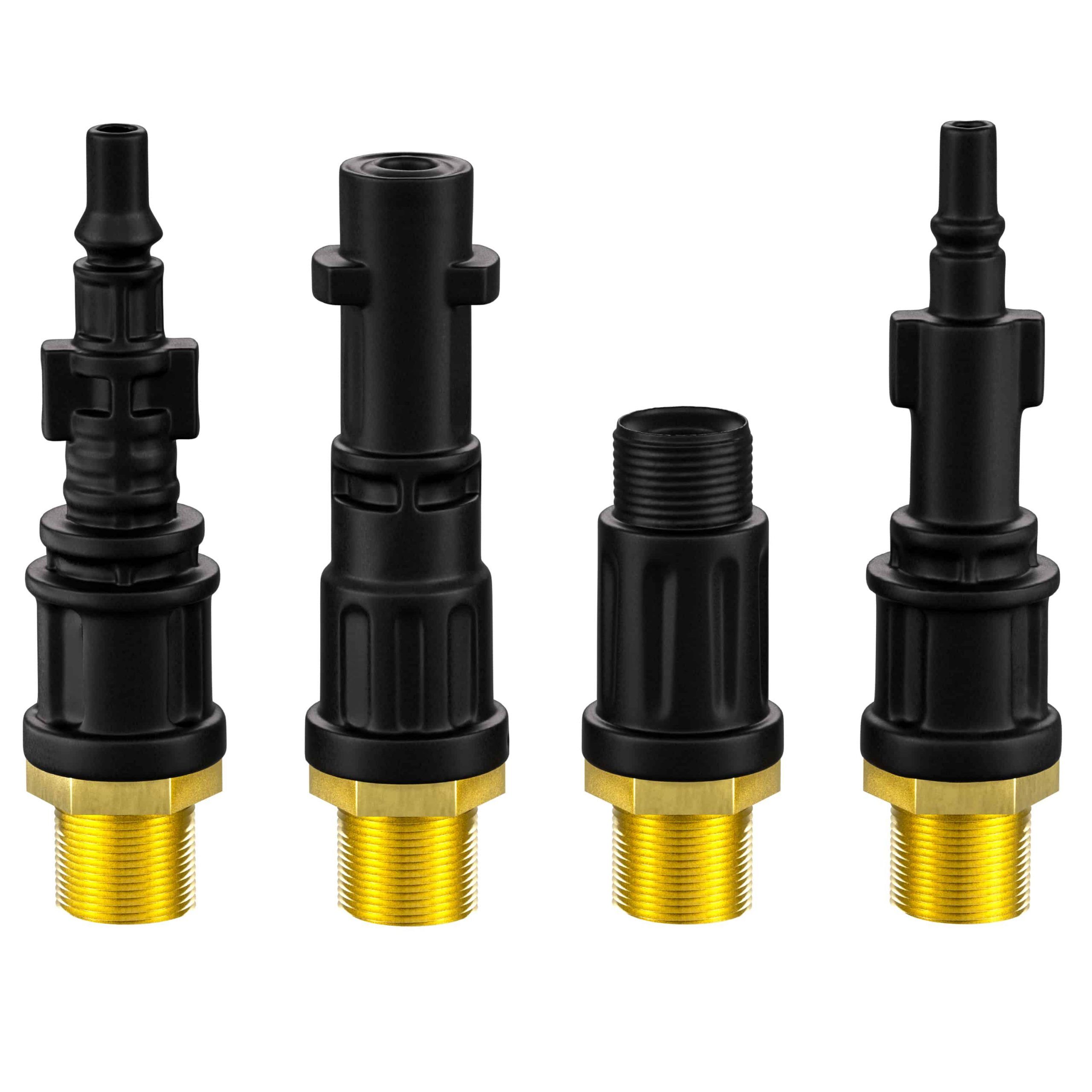 Rohrreinigungsset Premium 5-tlg Schwarz 30m
