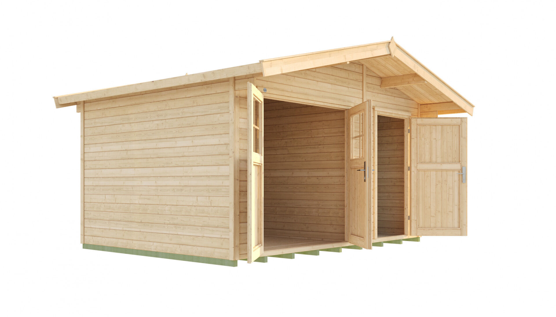 weka Gartenhaus 261 - 4,6x3,8m