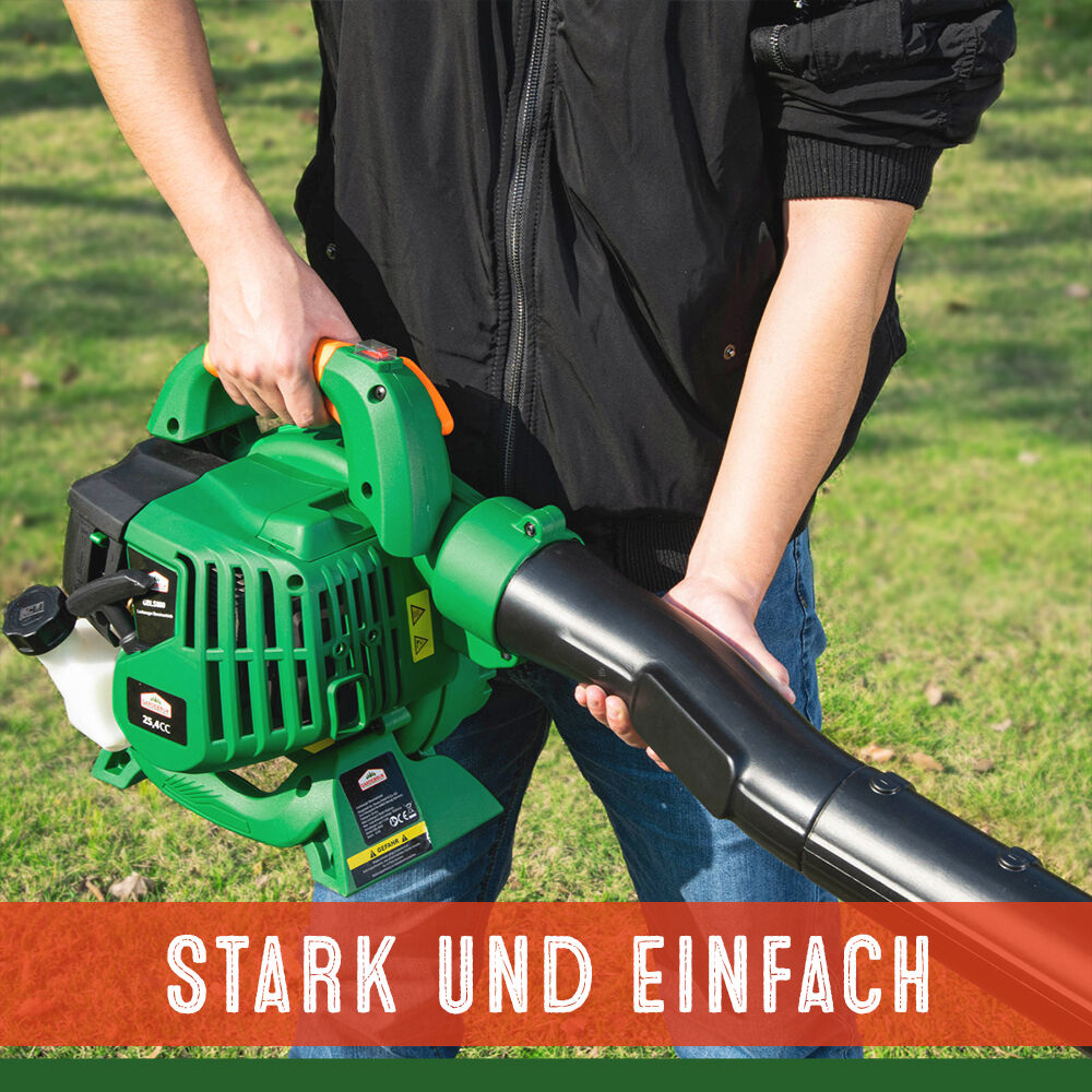 Benzin-Laubsauger 3in1 mit 45L Auffangsack