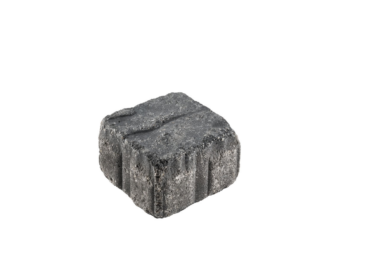 Pflasterstein Quadratpflaster Capriccio VITA anthrazit-antik 14 cm x 14 cm x 8 cm
