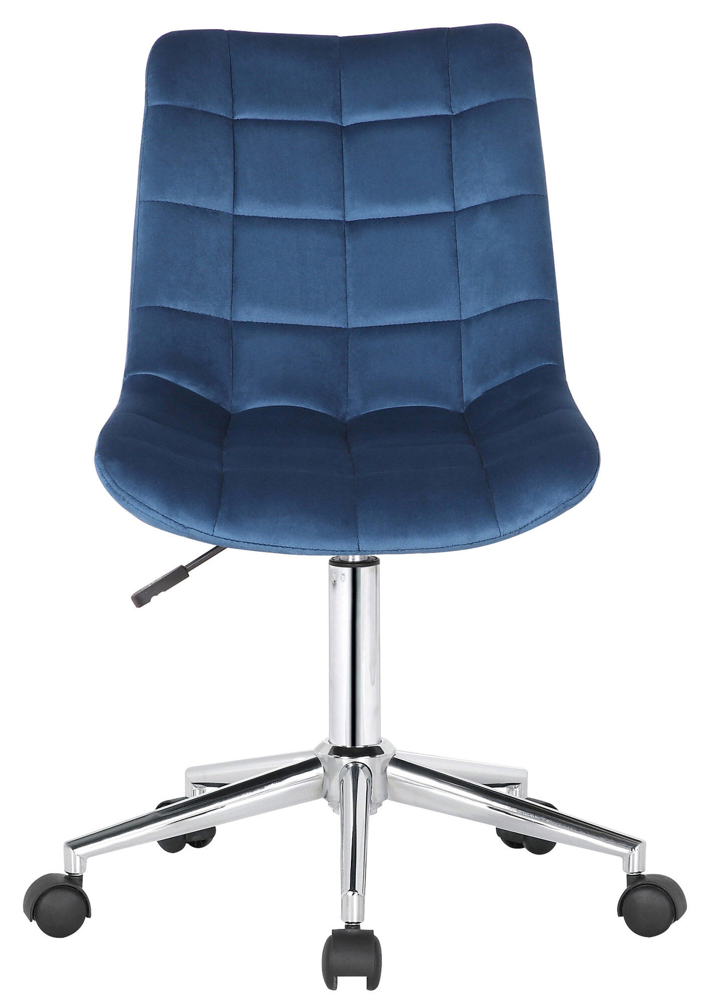 Bürostuhl Medford Samt, blau