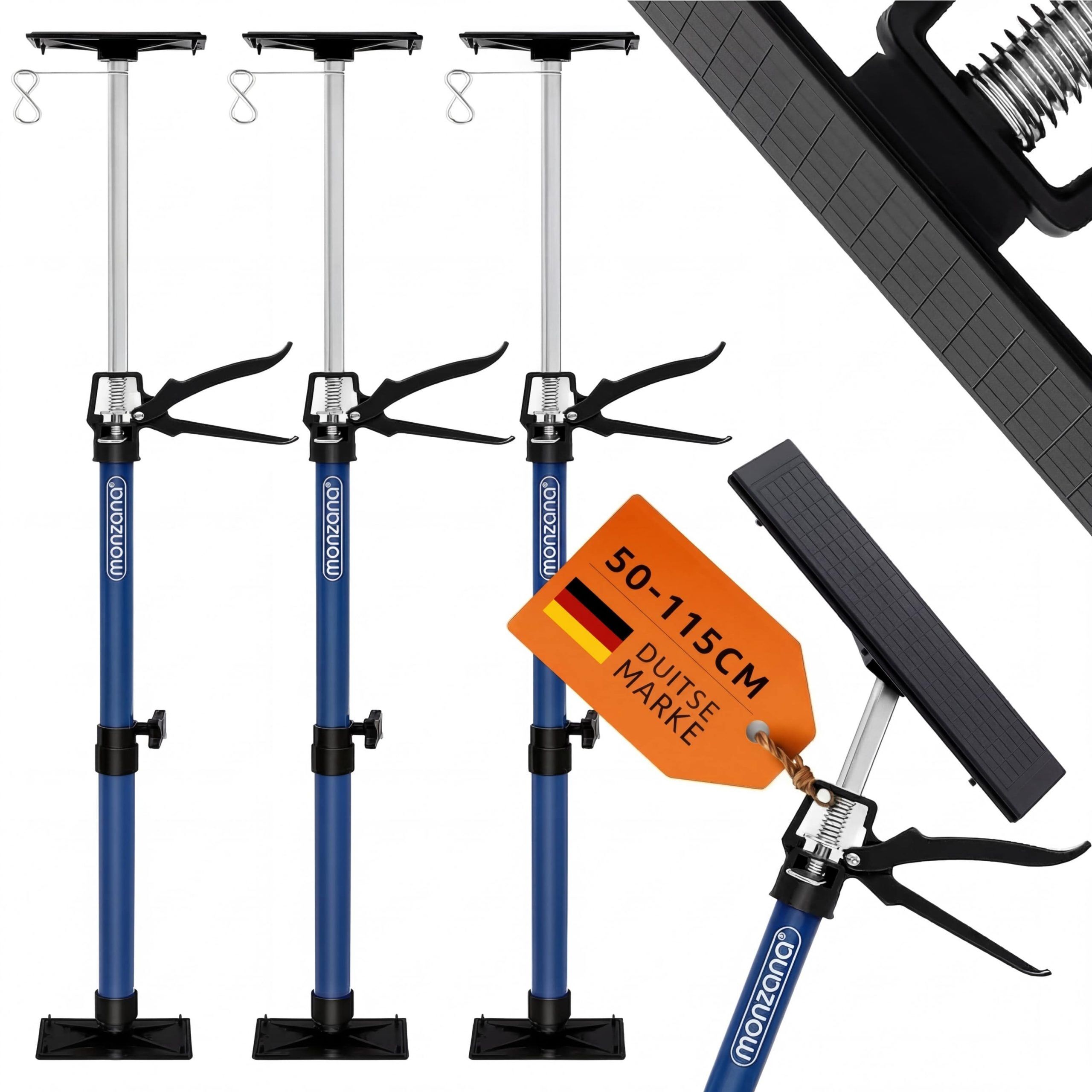 Stahl Türspanner/Zargenspanner 3er-Set 50-115cm max 30kg