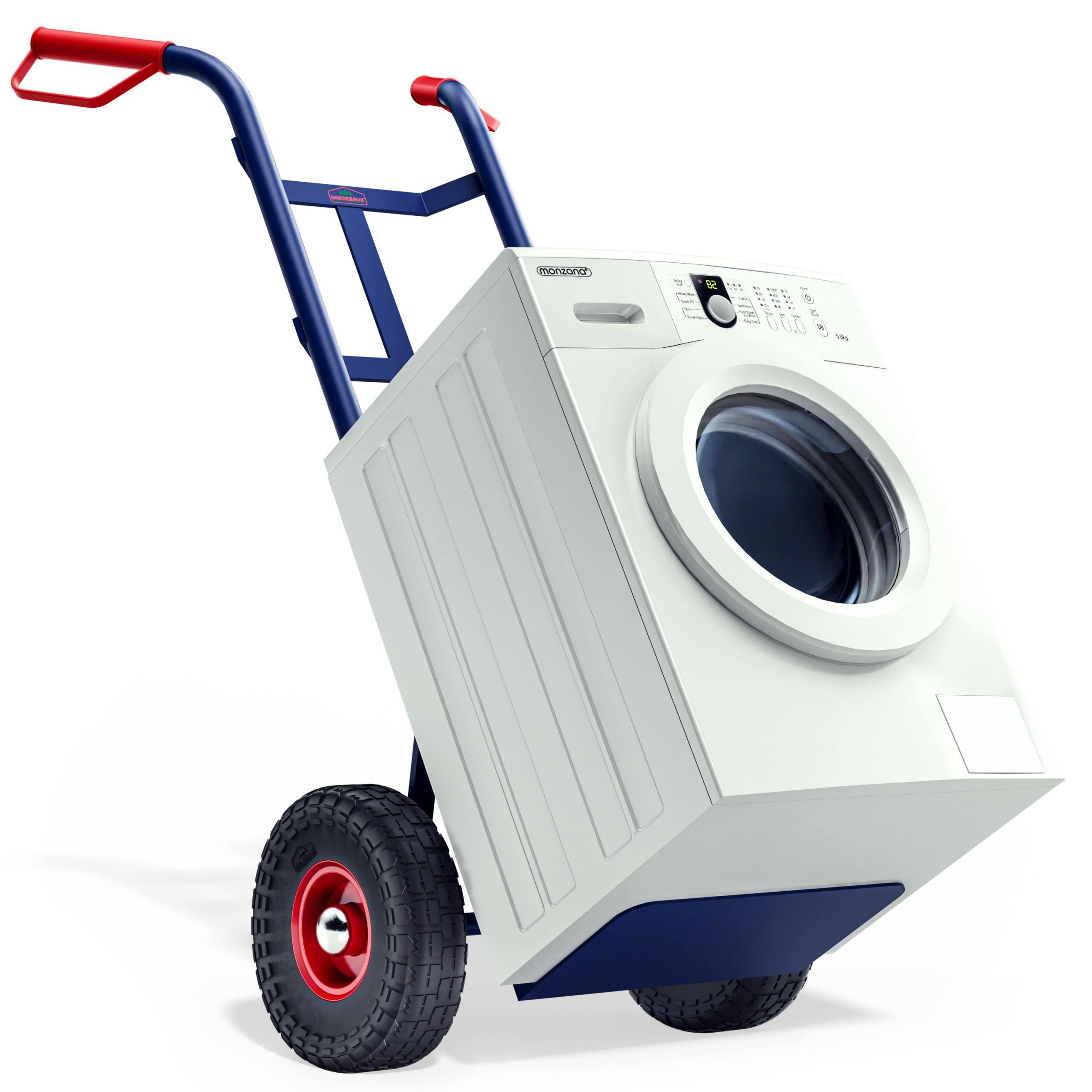 Sackkarre Blau Stahl 200kg klappbare Schaufel