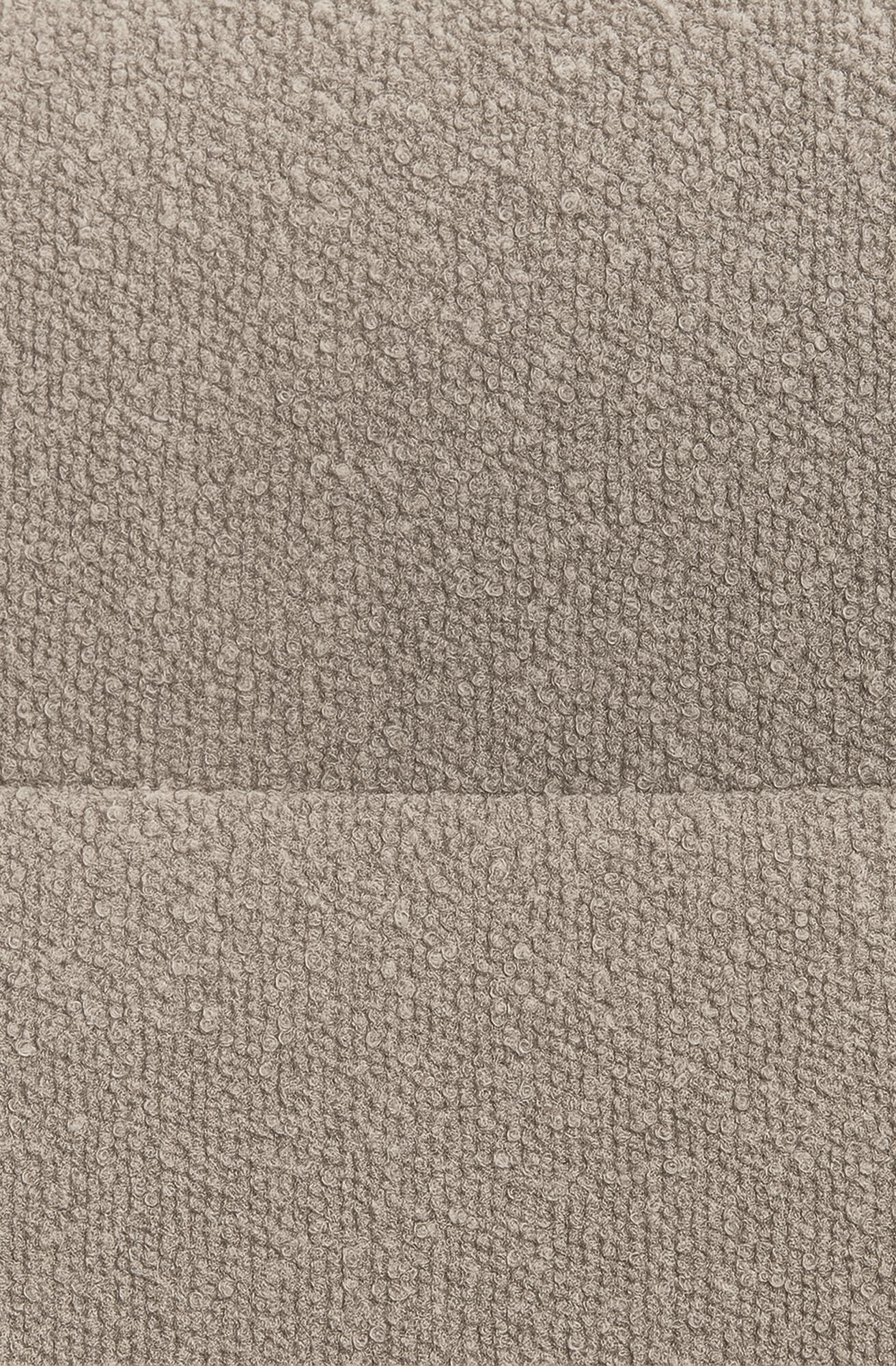 Esszimmerstuhl Merlinda Stoff Teddy, taupe