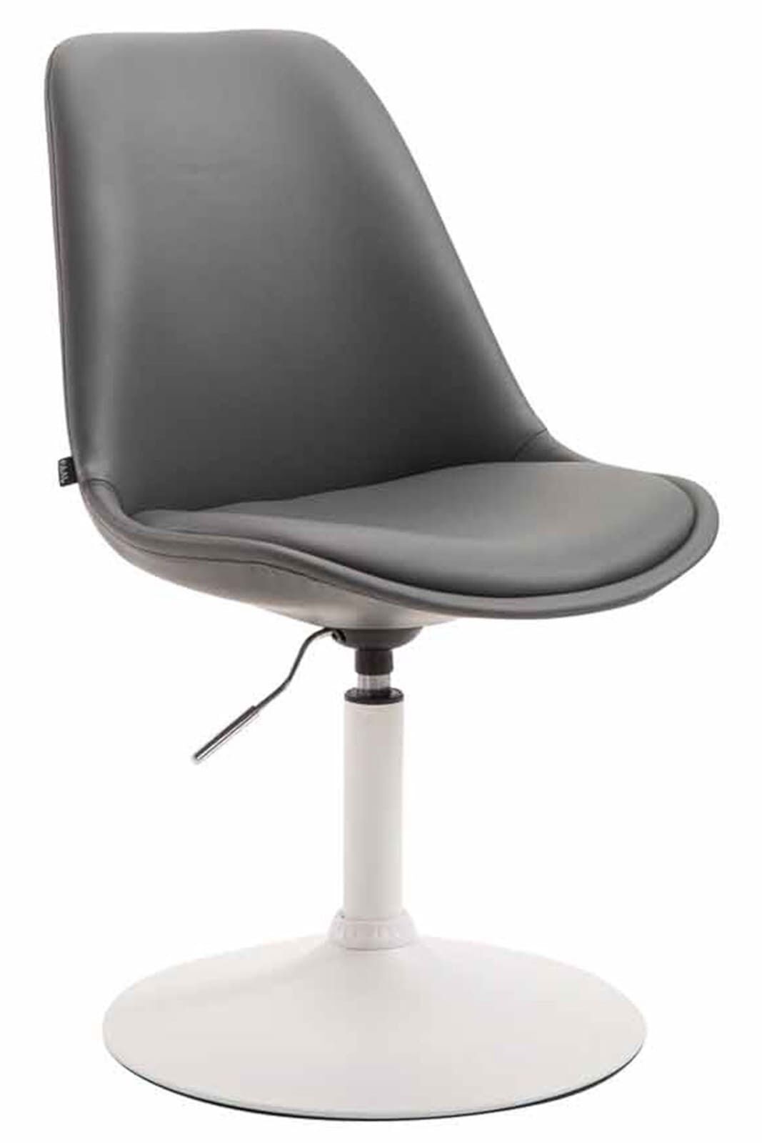 4er Set Esszimmerstühle Maverick W Kunstleder, grau