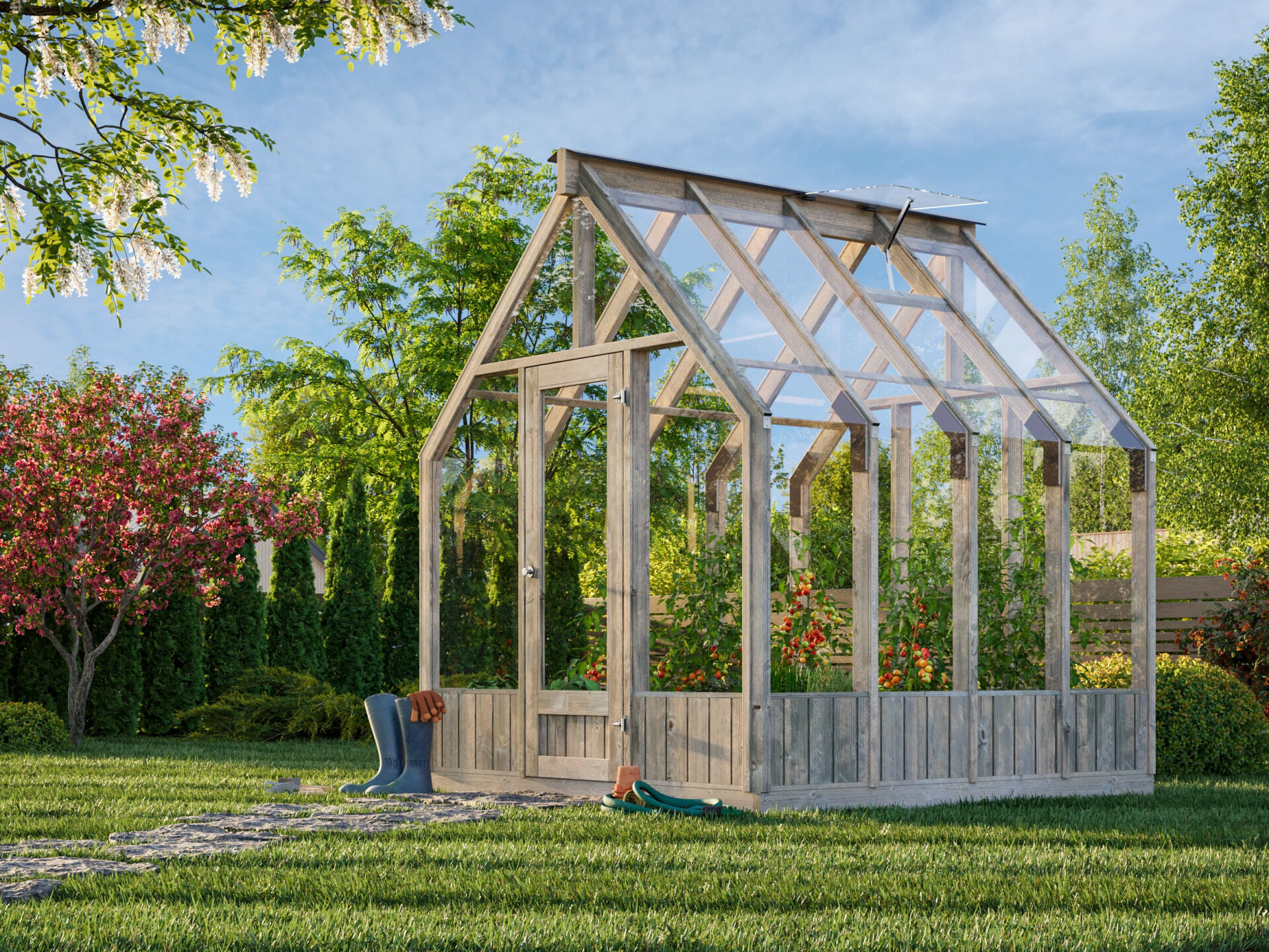 Palmako Gewächshaus Emilia 5,4 m²