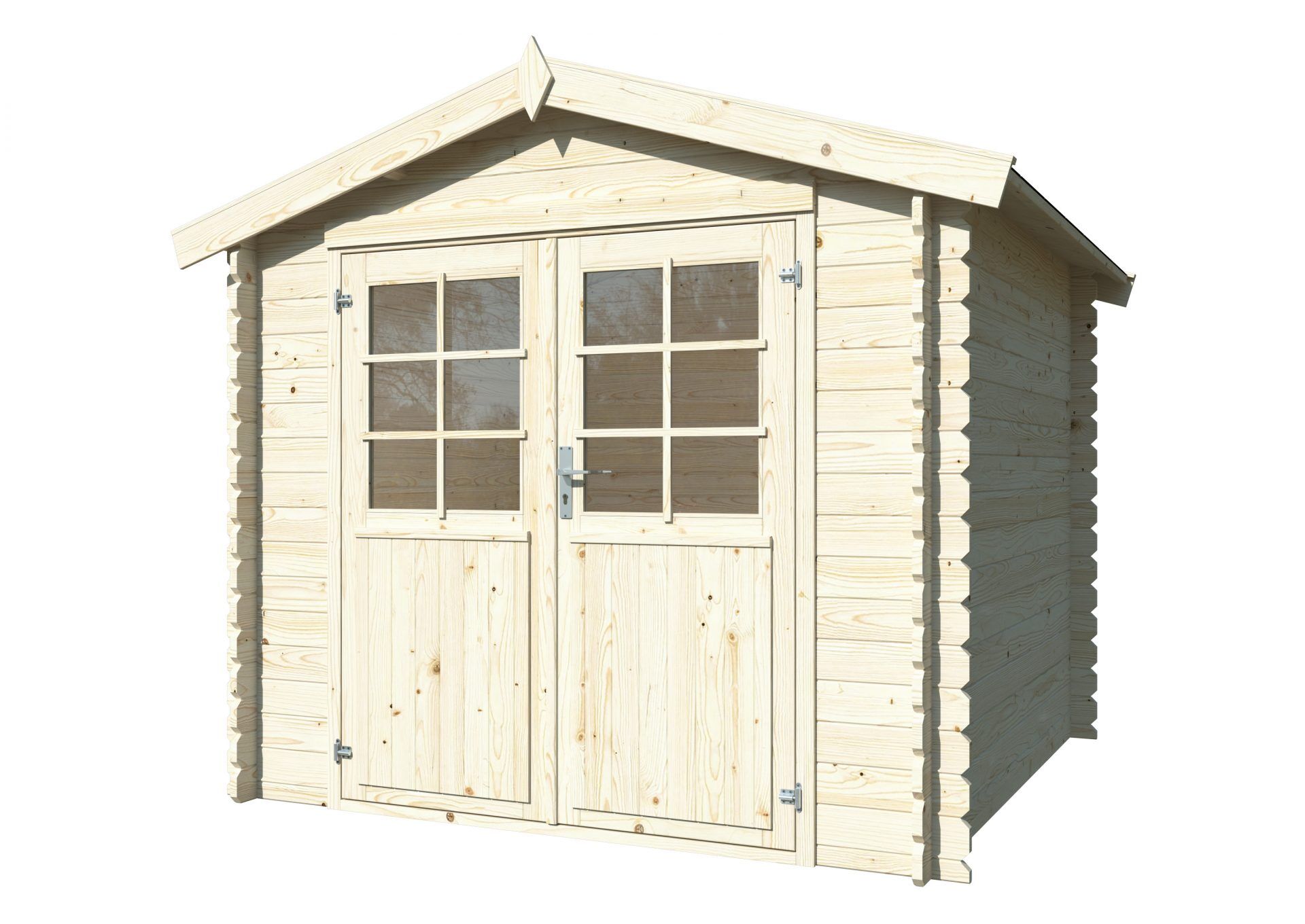 Gartenhaus Holz 2,3x2,3m Aktion 74