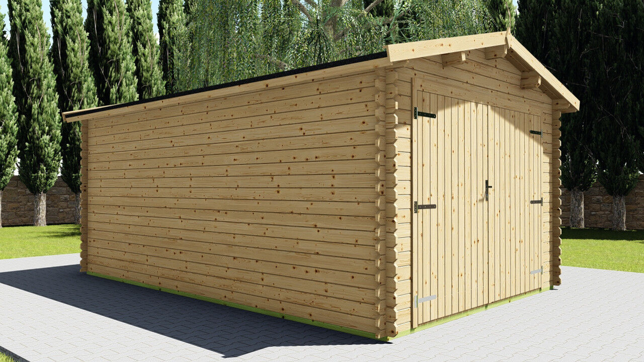 Holzgarage Schweden 32