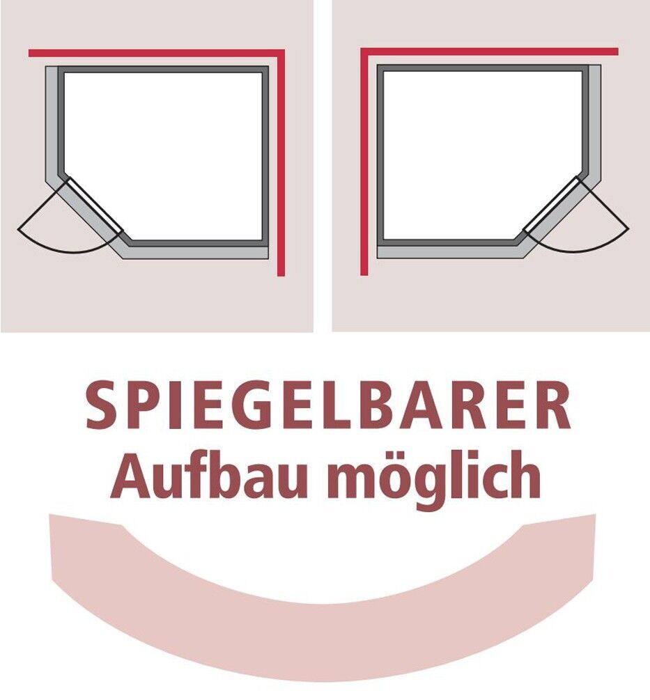 Karibu Systemsauna Rodin, ohne Ofen, ohne Beleuchtung, ohne Dachkranz