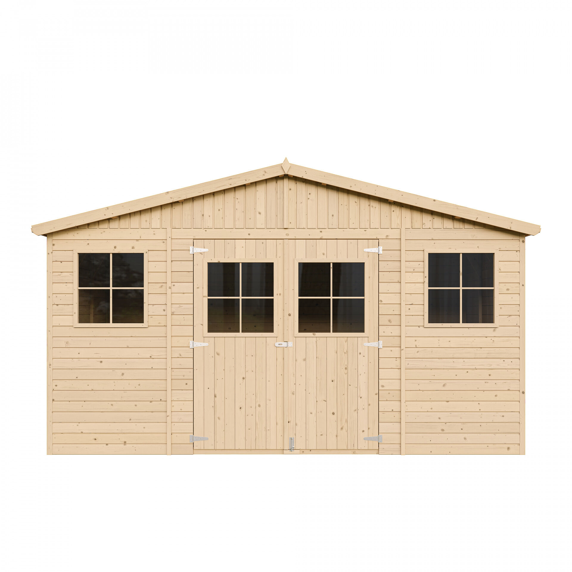 Gartenhaus Kurt M331 – Gerätehaus Holz 401 x 297 cm – 12 m2