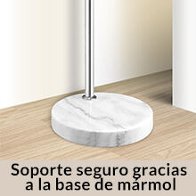 Design Bogenlampe Grau 150-175cm verstellbar