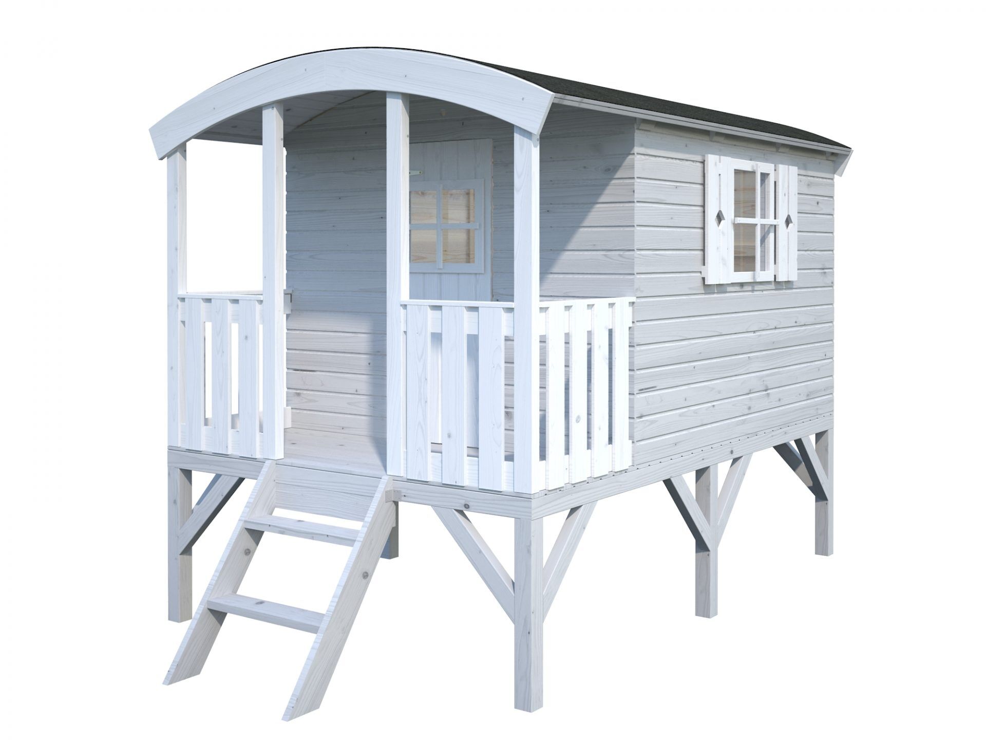 Palmako Kinderspielhaus Huck 3,3 m² Stelzenhaus
