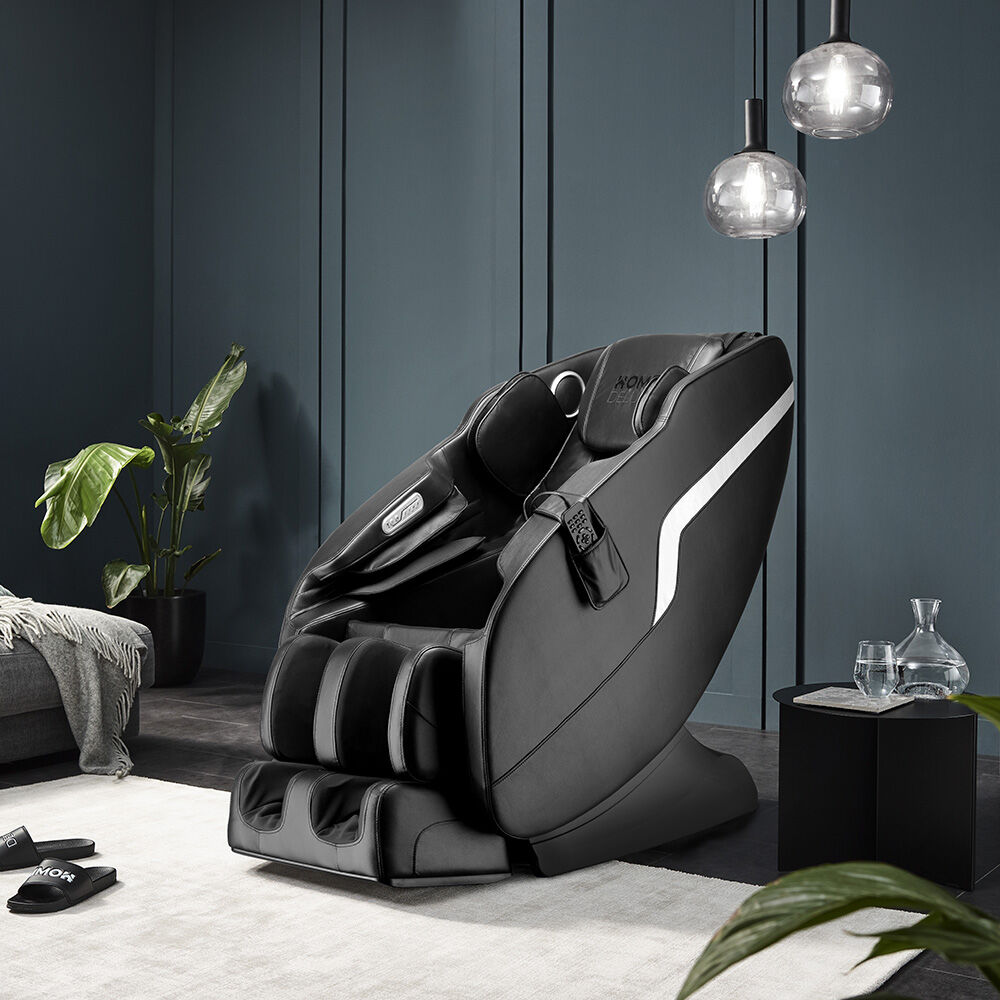 Massagesessel mit Zero-Gravity-Funktion KELSO - Schwarz