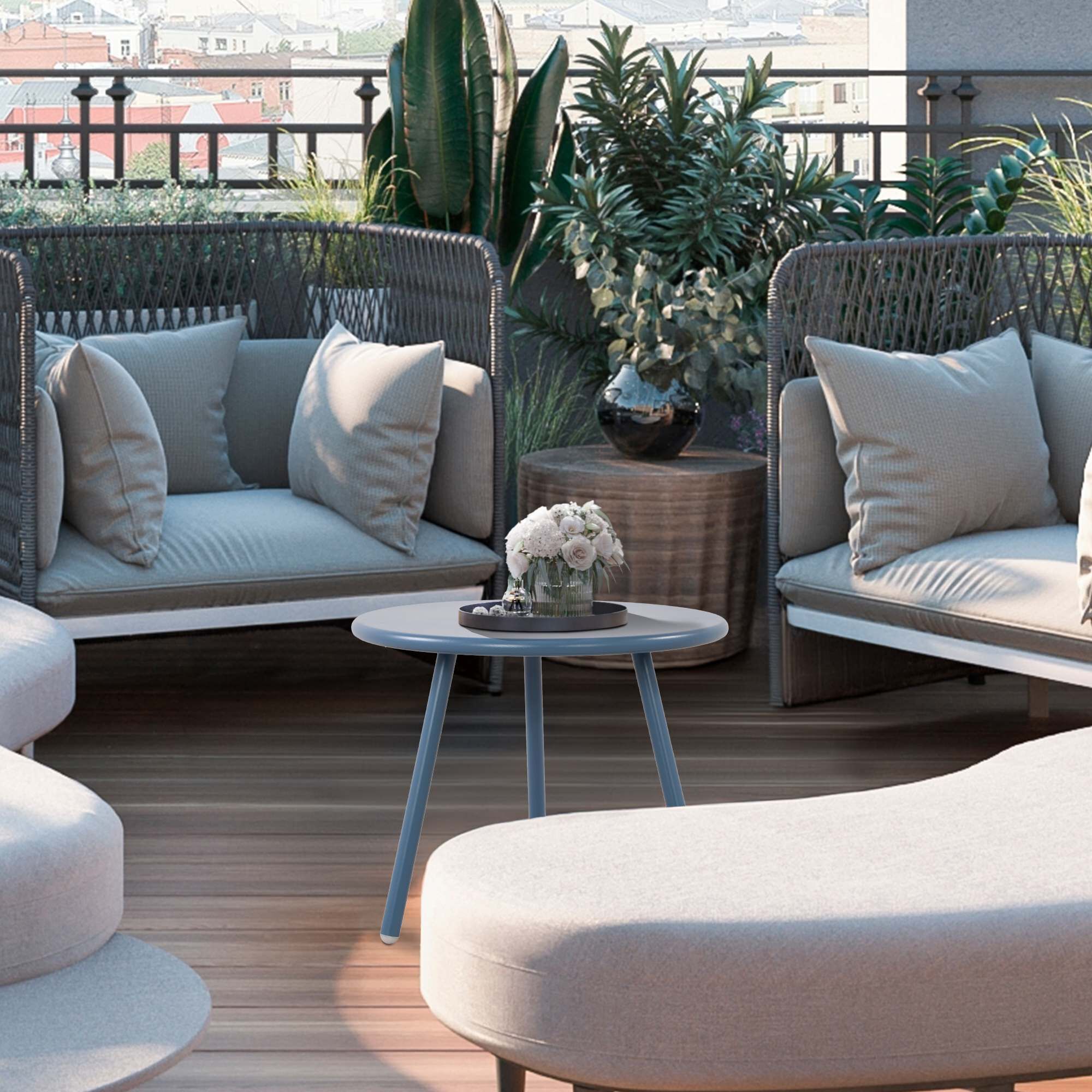 Couchtisch Berea, blau